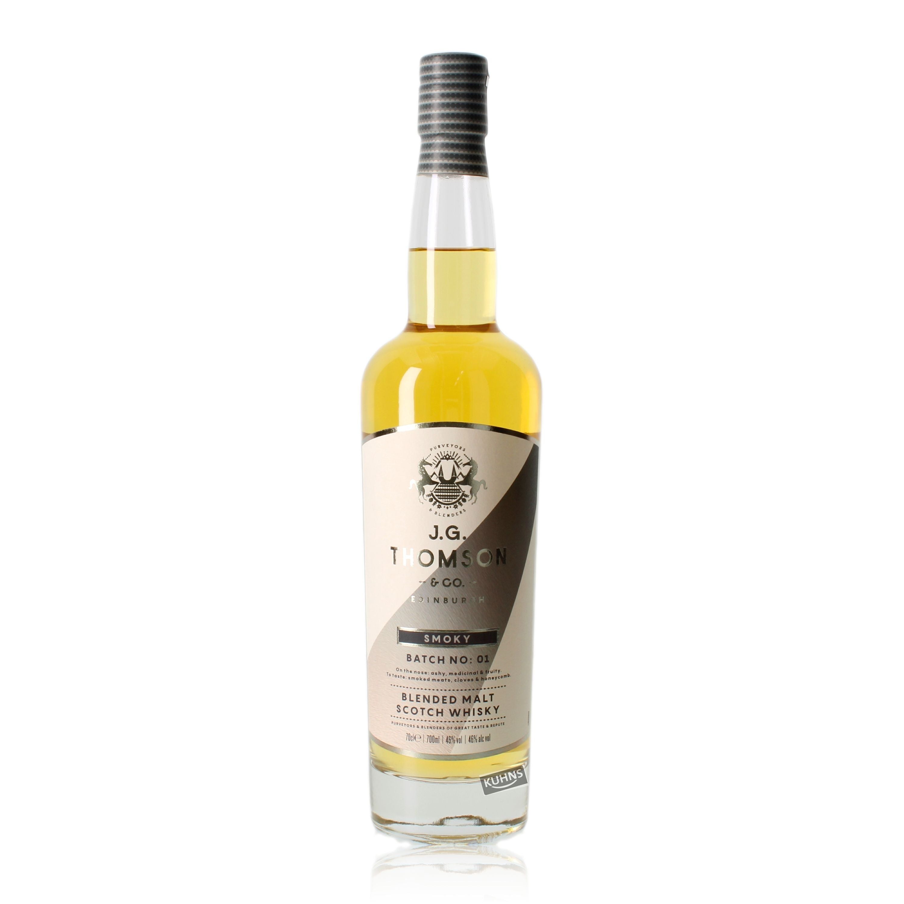 JG Thomson Smoky Blended Malt Whiskey 0.7l, alc. 46% by volume