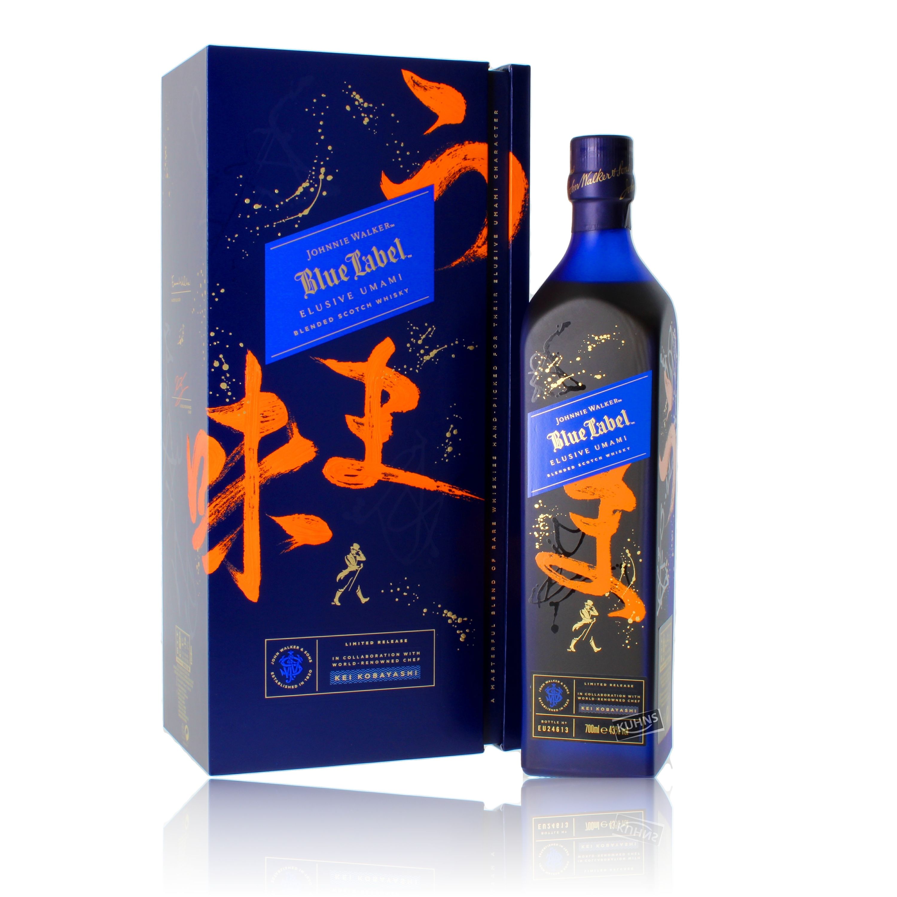 Johnnie Walker Blue Label Elusive Umami 0,7l, alk. 43 tilavuus-%