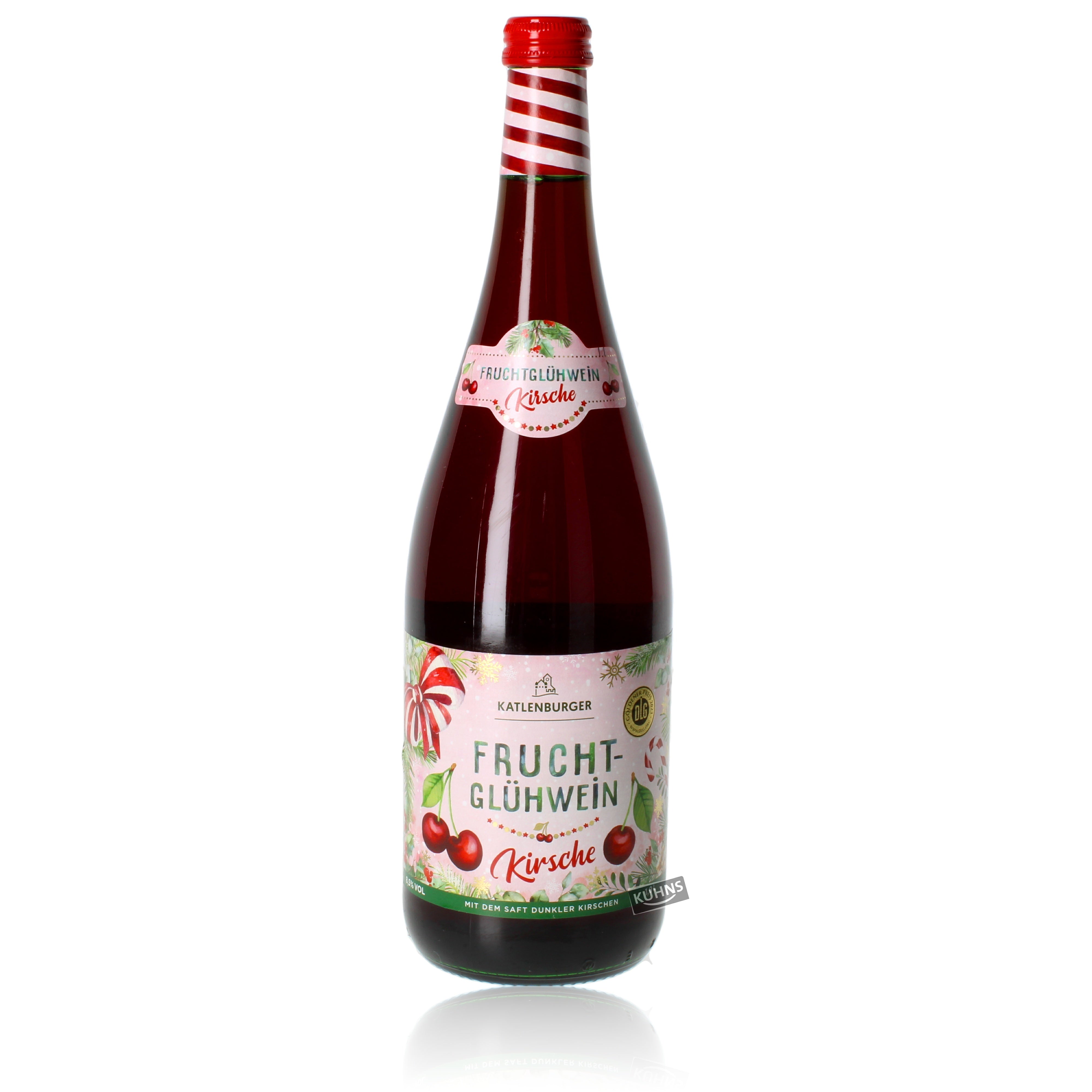 Katlenburger Fruchtglühwein Kirsche 1,0l, alc. 8,5 Vol.-%