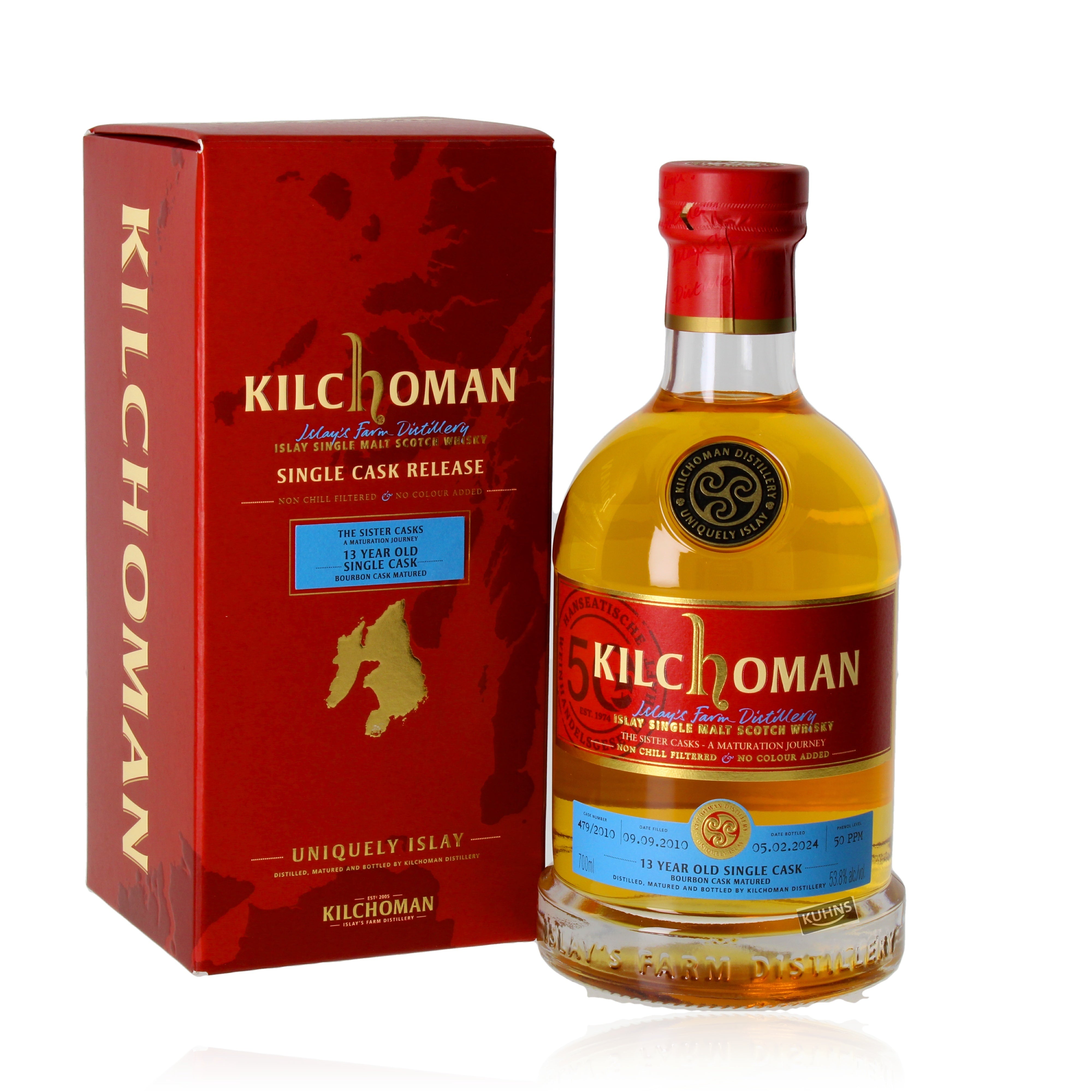 Kilchoman Sister Cask 2010/2024 Cask 479/2010 0.7l, alc. 53.8% vol.
