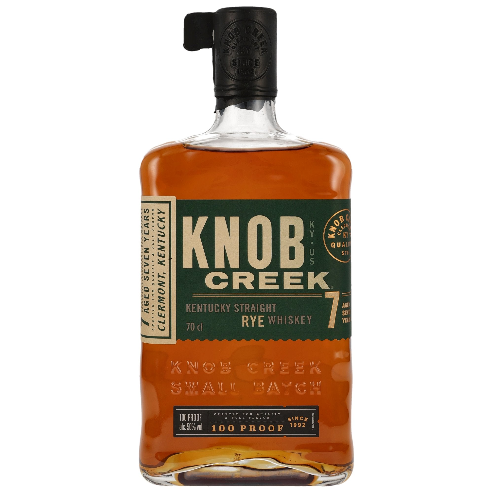 Knob Creek 7 Years Straight Rye Whiskey 0.7l, alc. 50% vol.