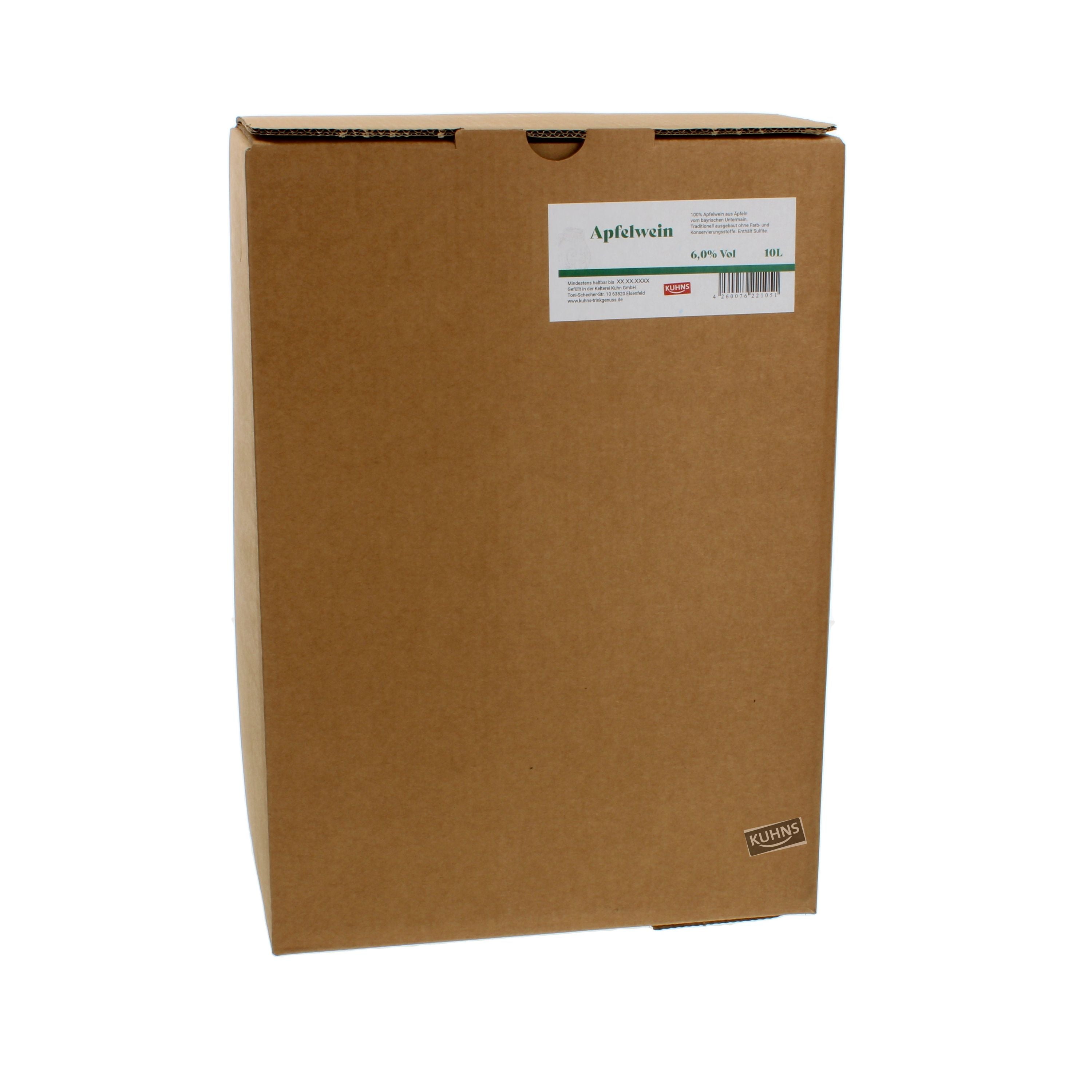 Kuhns Apfelwein Bag in Box 10l  alc. 6,0 Vol.-%