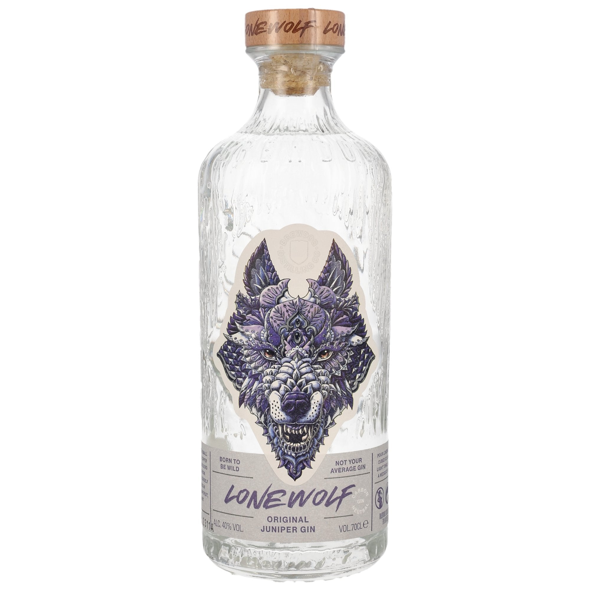 Lonewolf Juniper Gin 0,7l, alc. 40 Vol.-%