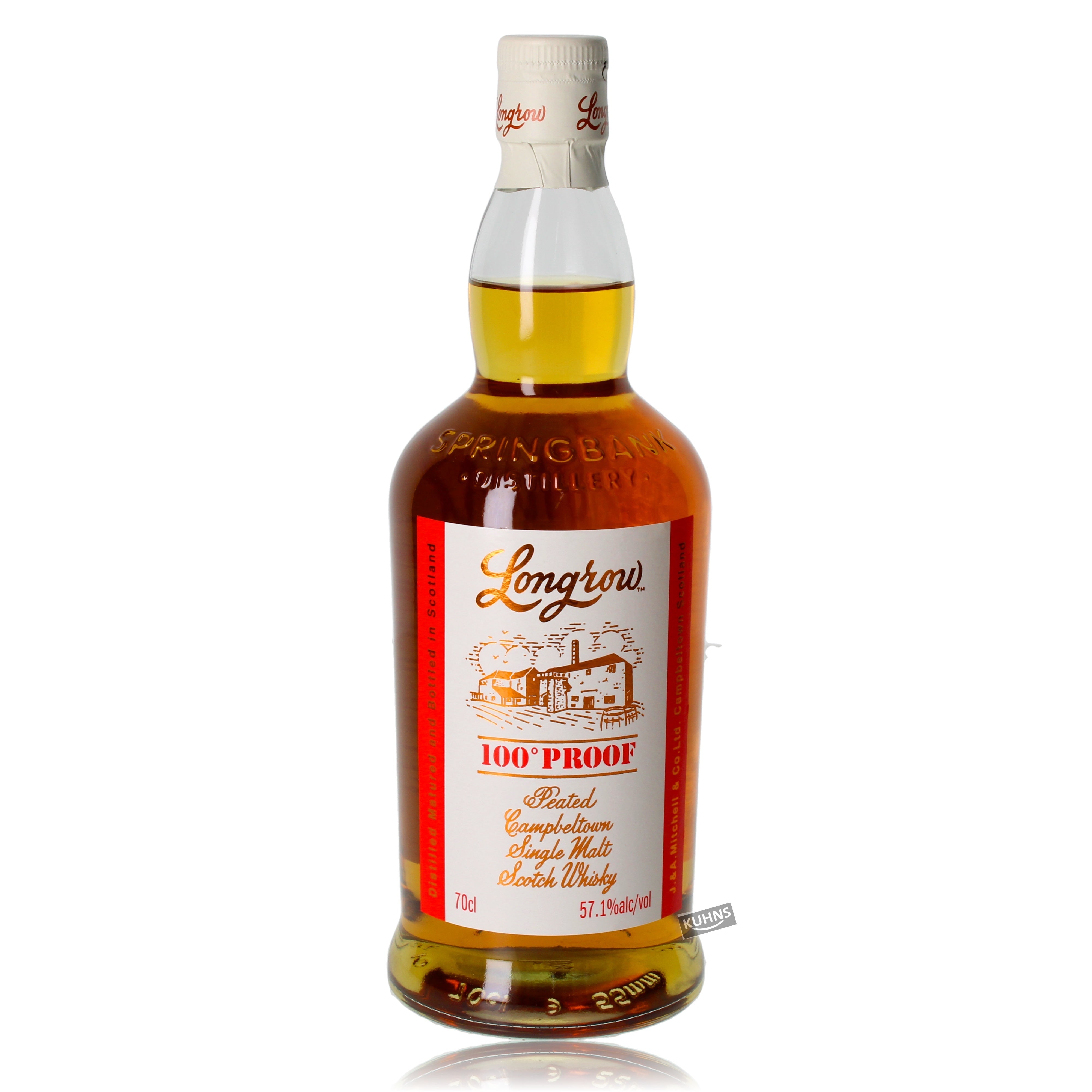 Longrow 100 Proof 0.7l, alc. 57.1% vol.
