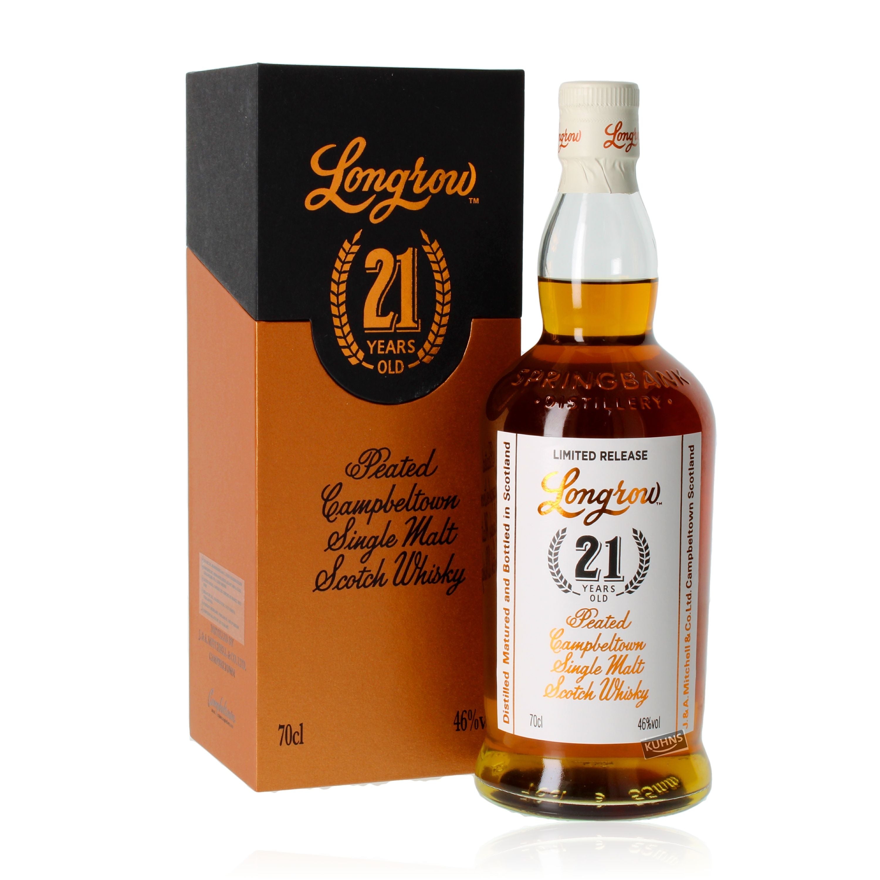 Longrow 21 Jahre 2023 0,7l, alk. 46 tilavuus-%