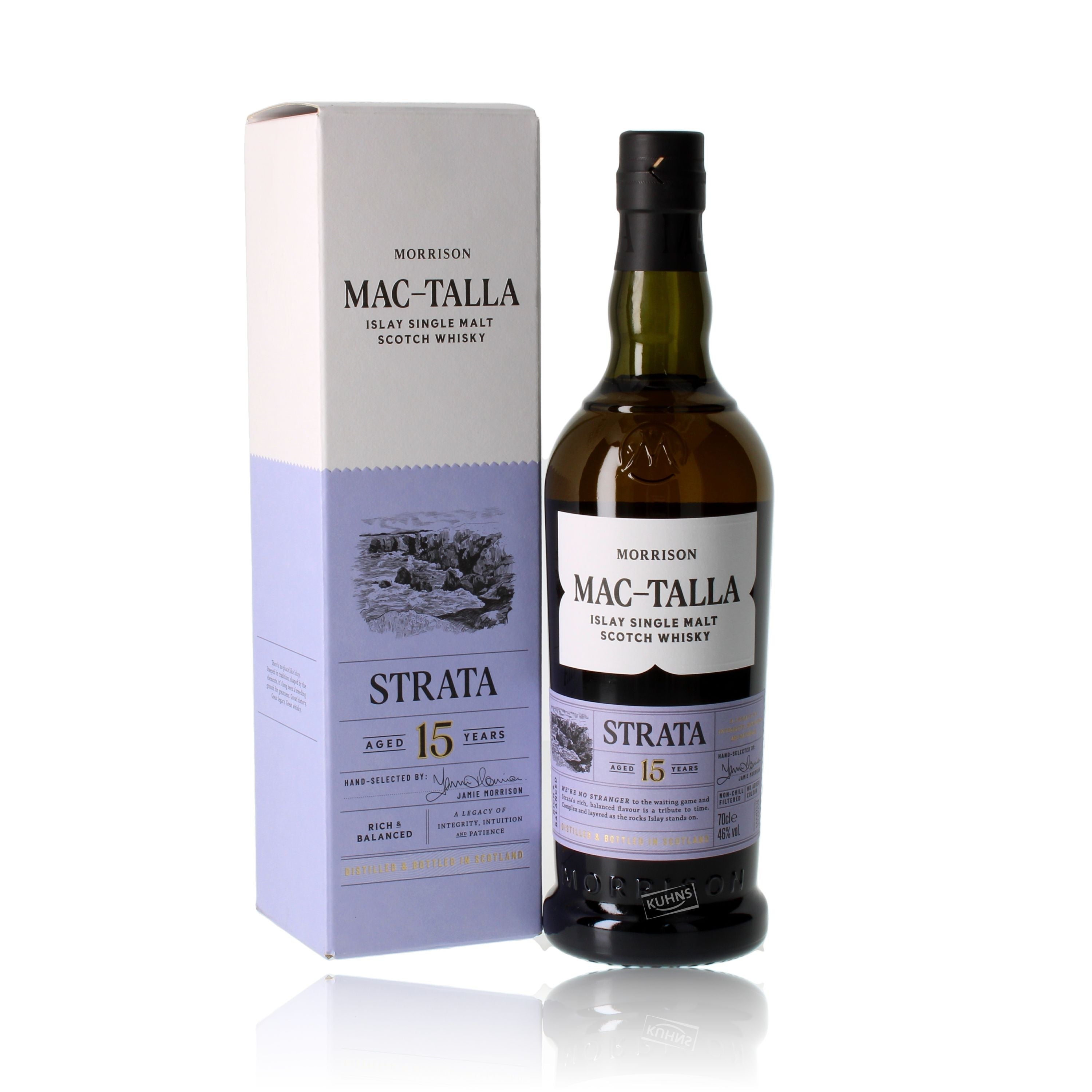 Mac-Talla Strata 15 Year Old Islay Single Malt 0.7l alc. 46% vol.