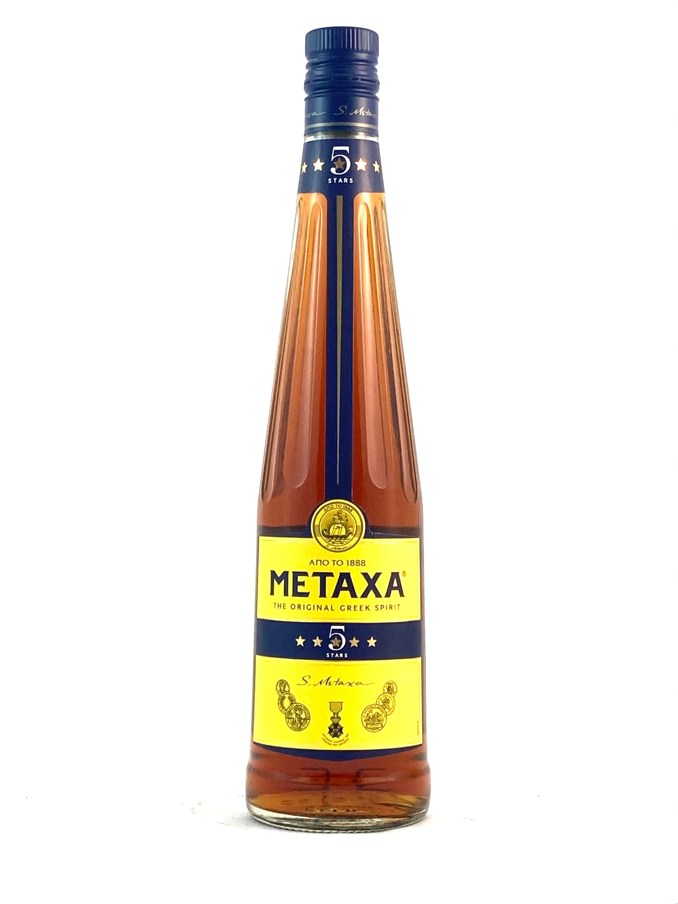 Metaxa 5 stars 0.7l, alc. 38% by volume, Greek spirit