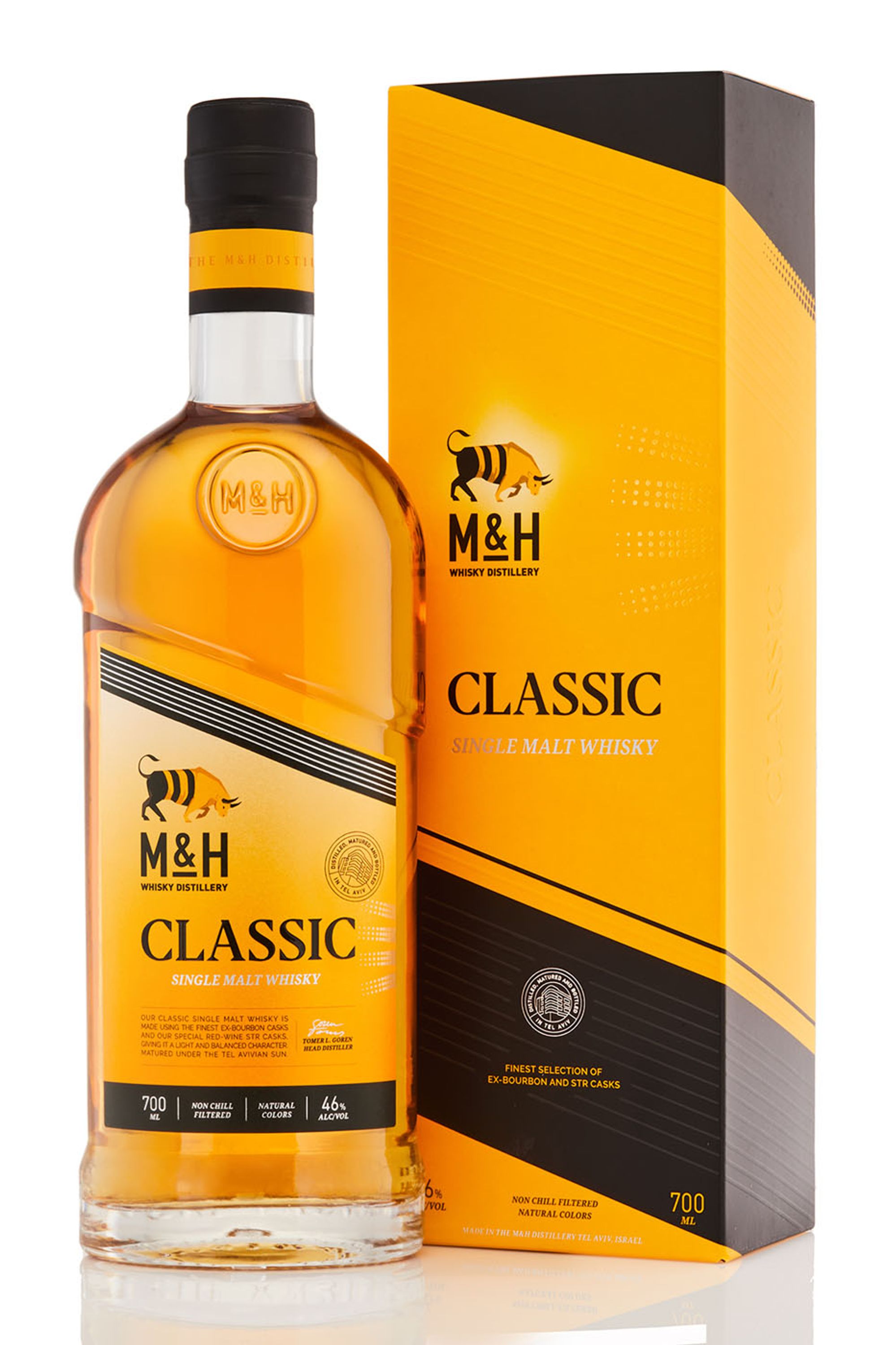 Milk & Honey M&H Classic Single Malt 0,7l alk. 46 tilavuus-%