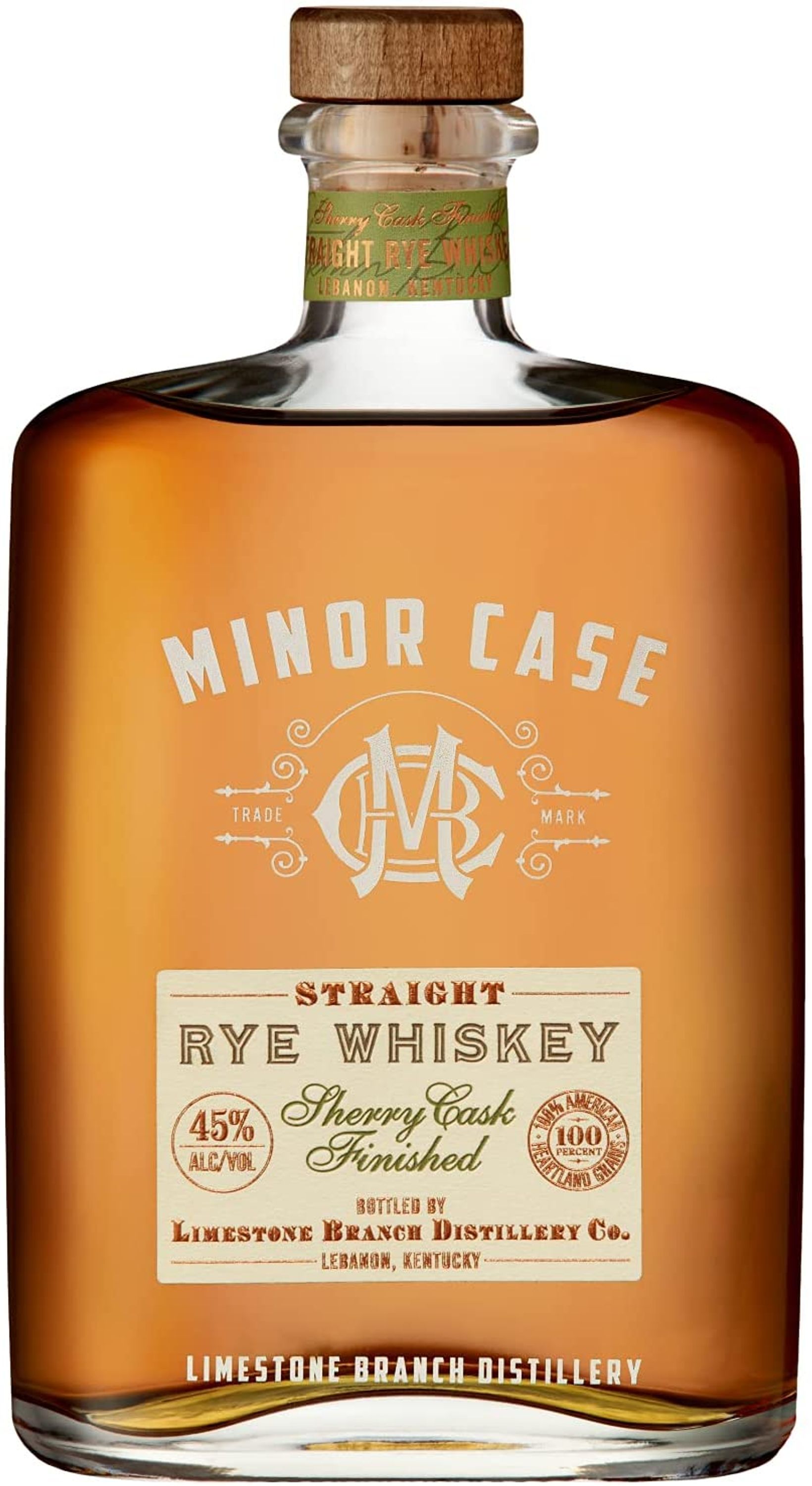 Minor Case Straight Rye Whisky, 0,7l, alk. 45 tilavuus-%