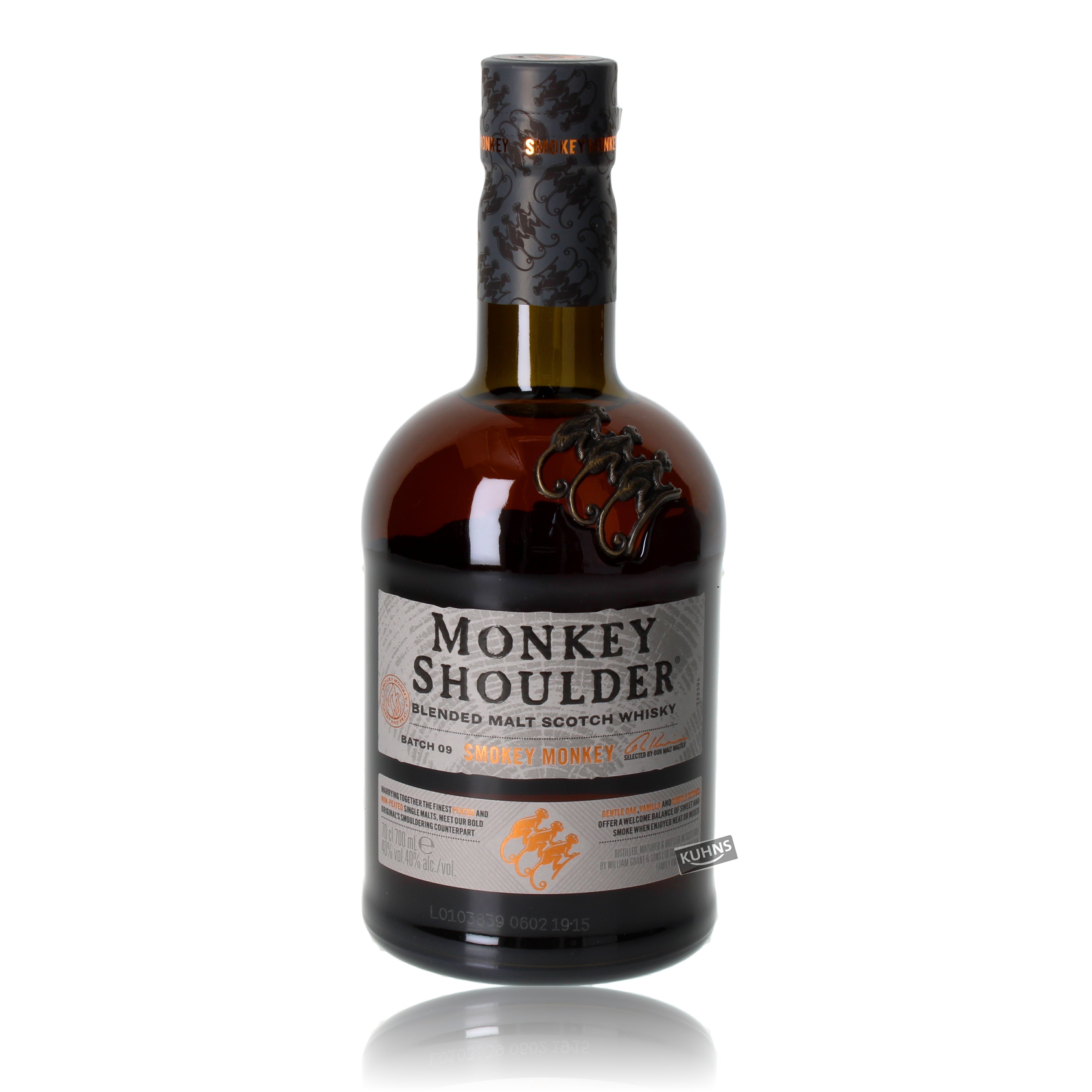 Monkey Shoulder Smokey Monkey 0,7l, alc. 40 Vol.-%