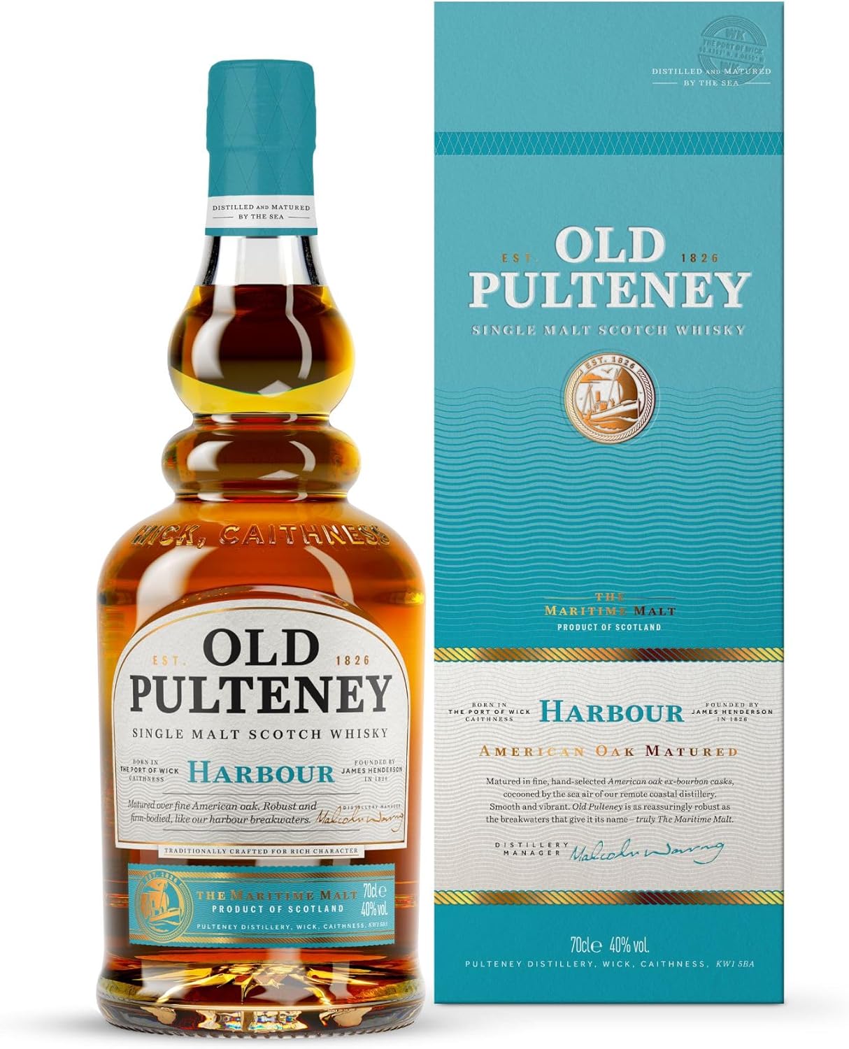 Old Pulteney Harbor 0.7l, alc. 40% by volume
