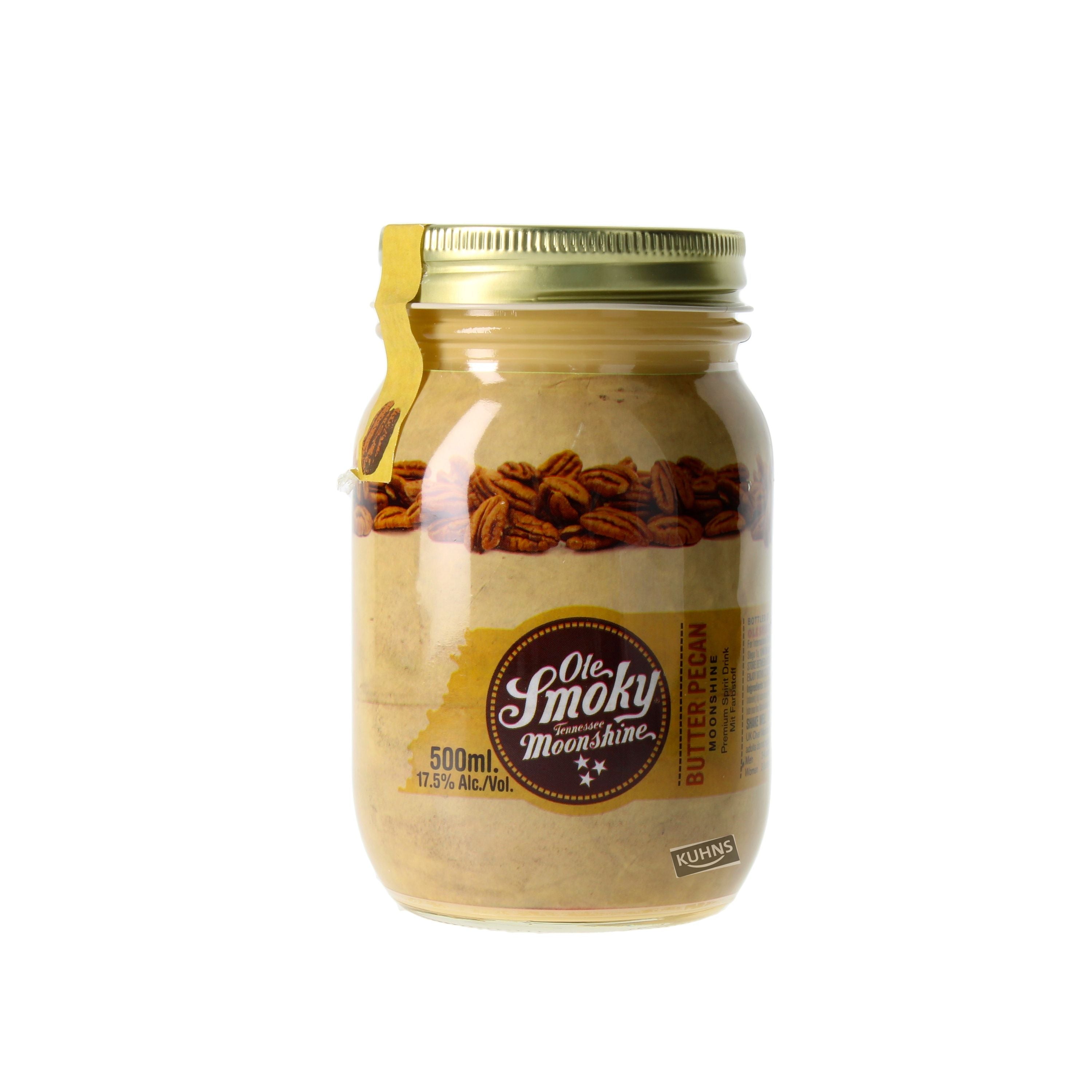 Ole Smoky Moonshine Butter Pekaanipähkinä 0,5l, alk. 17,5 tilavuus-%