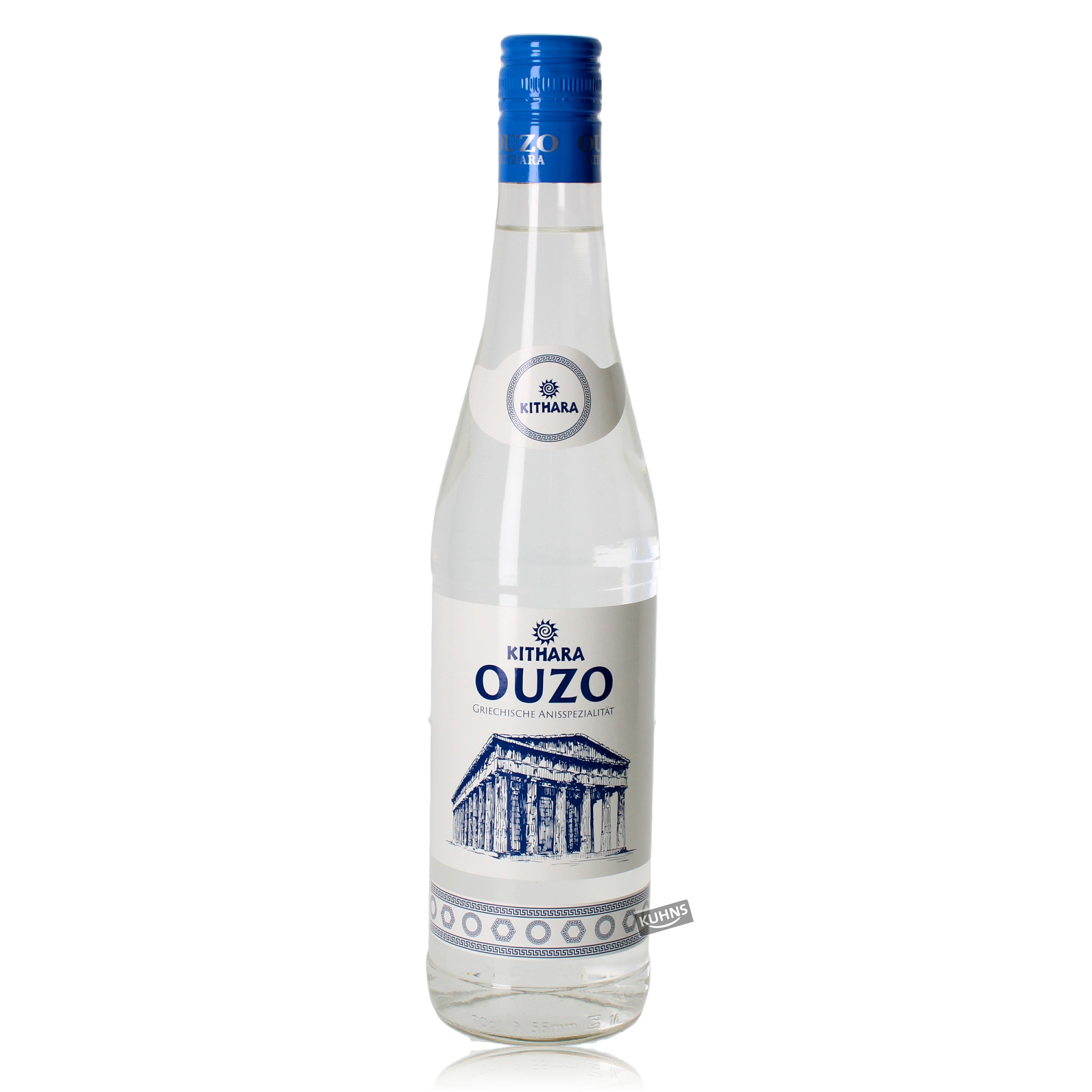 Ouzo Kithara 0,7l, alc. 37,5 Vol.-%, Griechische Spirituose