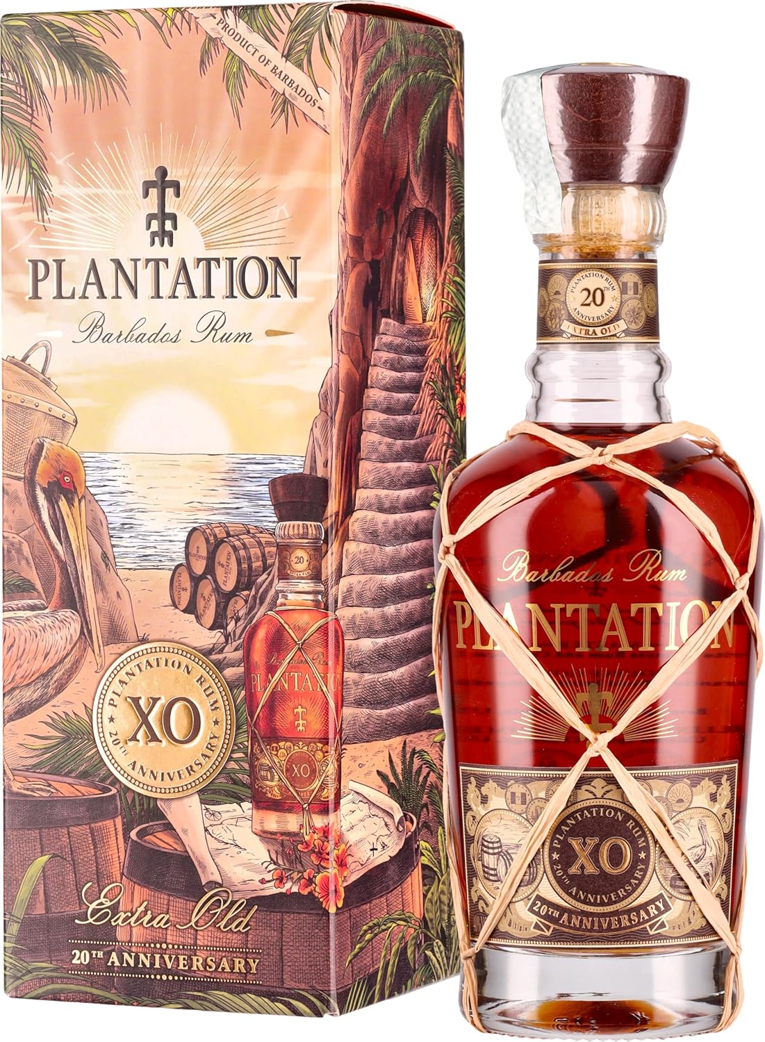 Plantation 20th Anniversary XO Rum Barbados 0,7l, alc. 40 Vol.-%
