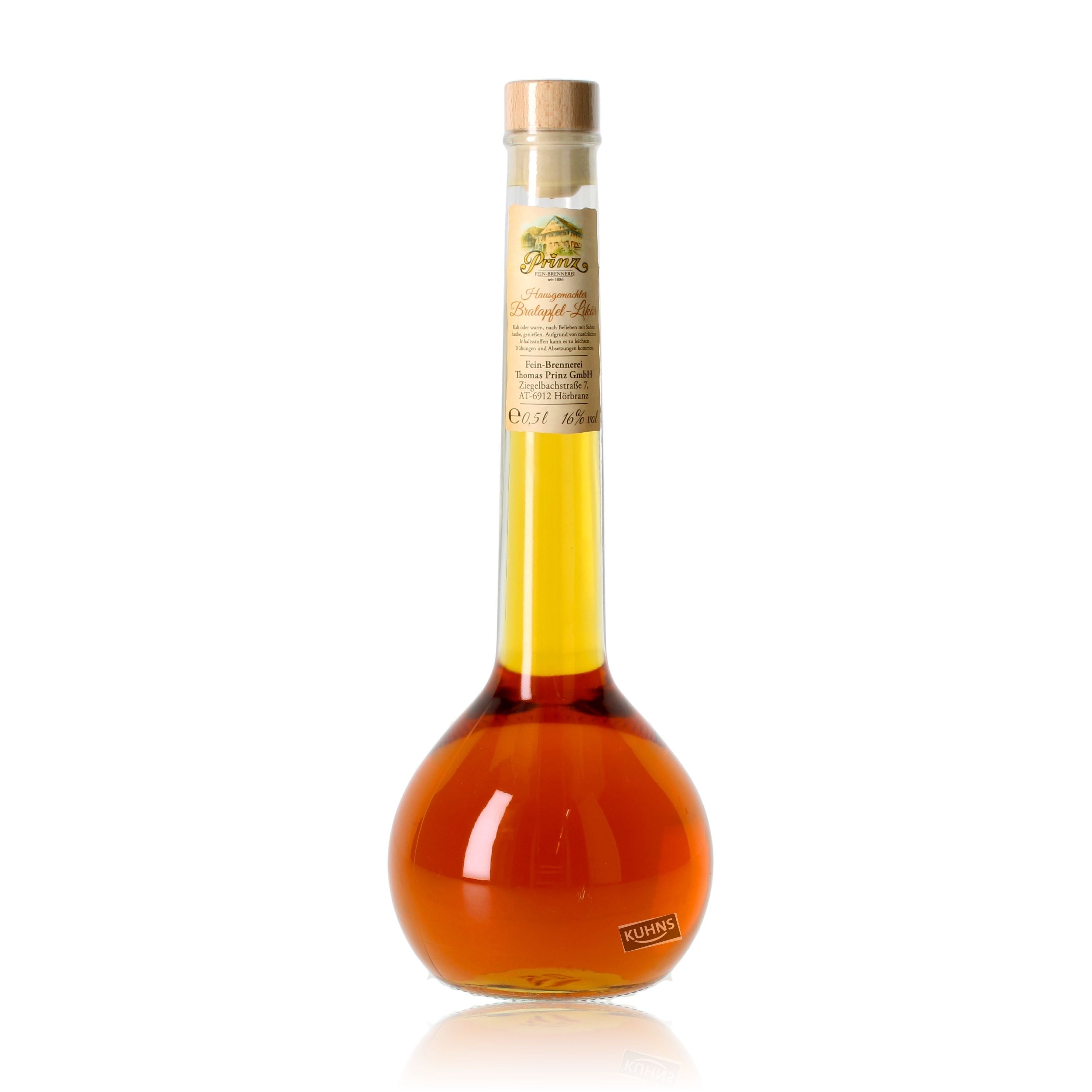 Prinz Bratapfel Likör 0,5l, alk. 16 tilavuus-%