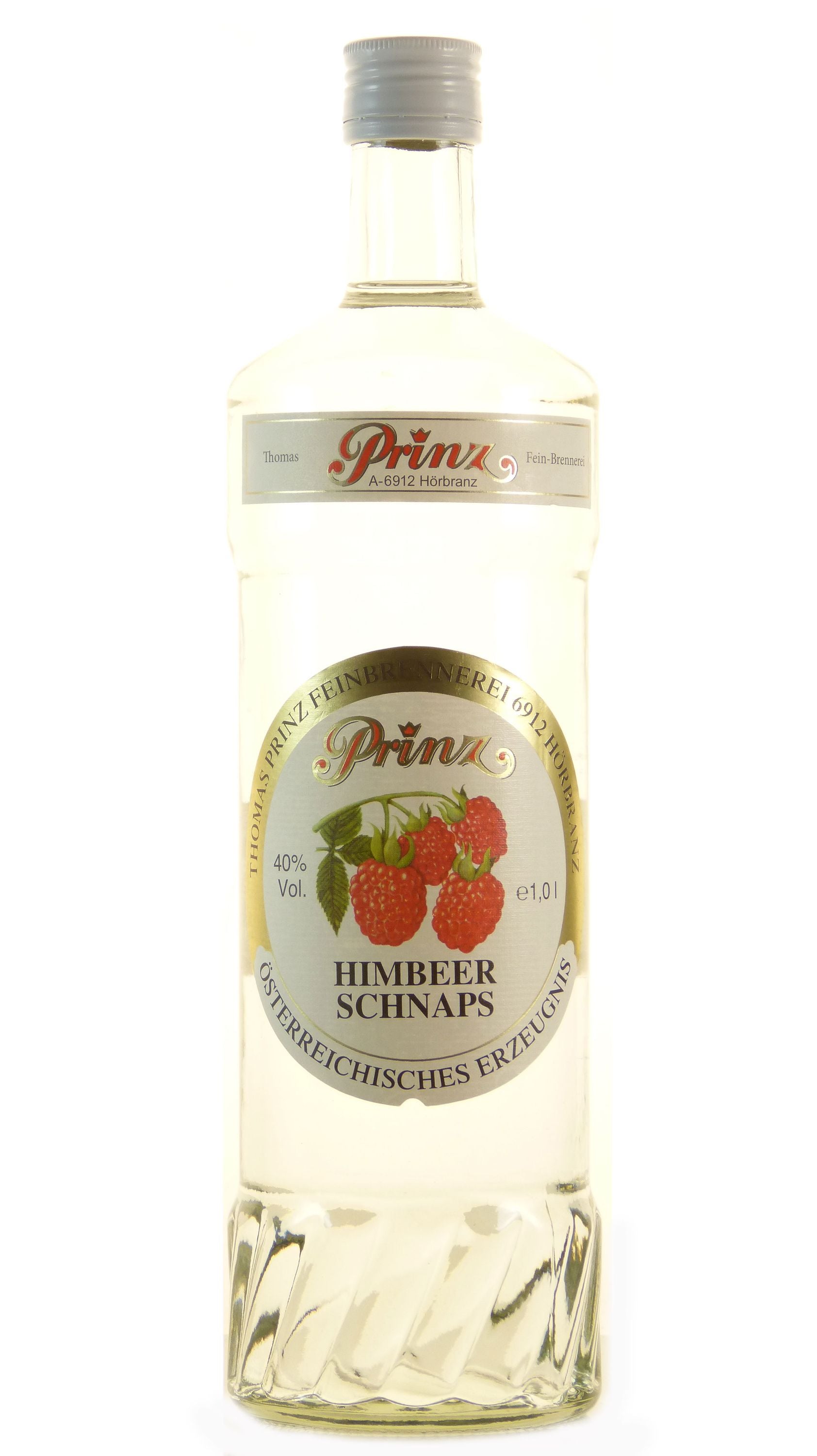 Prinz Himbeerschnaps 1,0l, alc. 40 Vol.-%