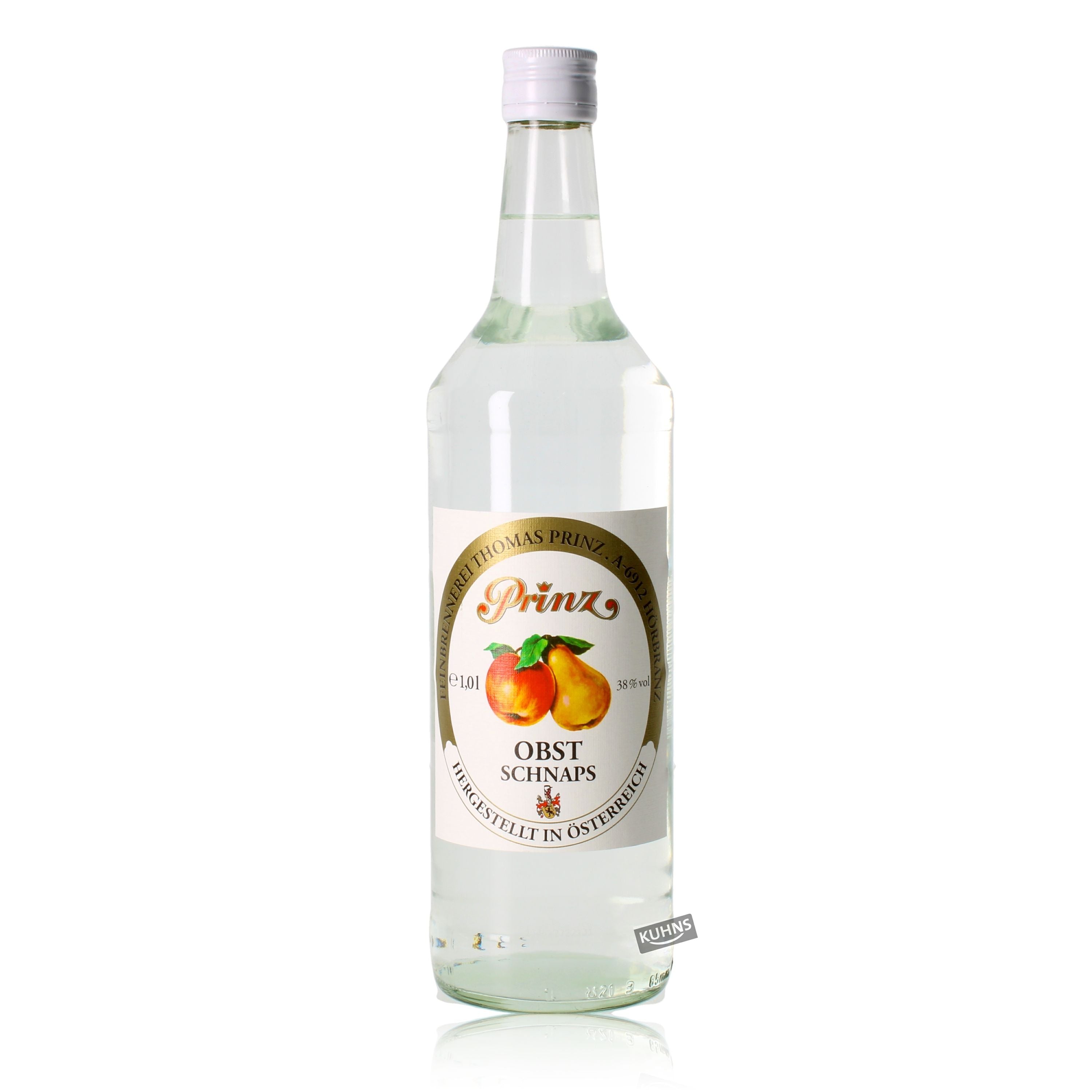 Prinz Obst Schnaps 1,0l, alk. 38 tilavuus-%