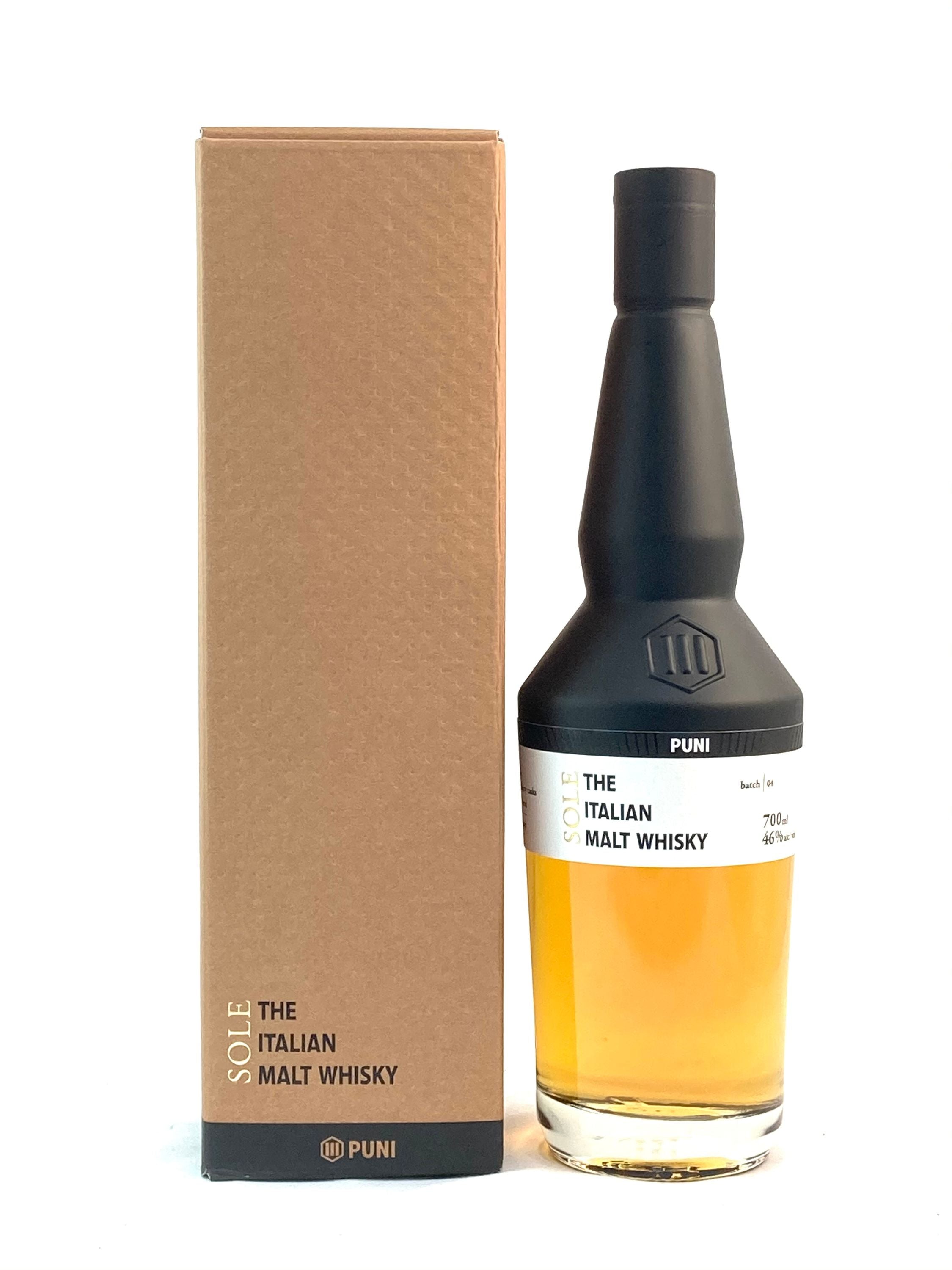 Puni Sole italialainen mallasviski, 0,7l, alk. 46 tilavuus-%