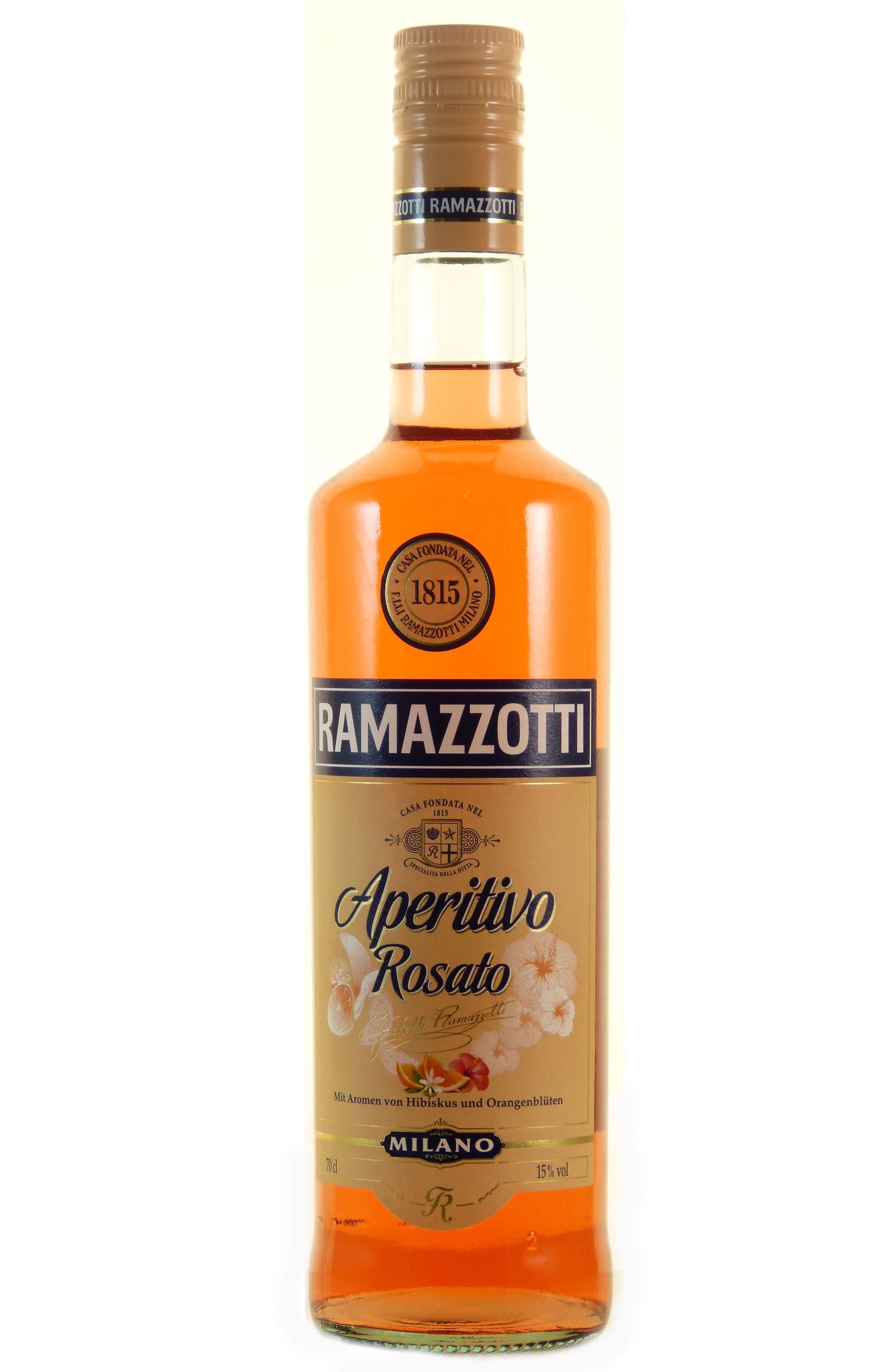 Ramazzotti Aperitivo Rosato 0,7l, alk. 15 tilavuus-%