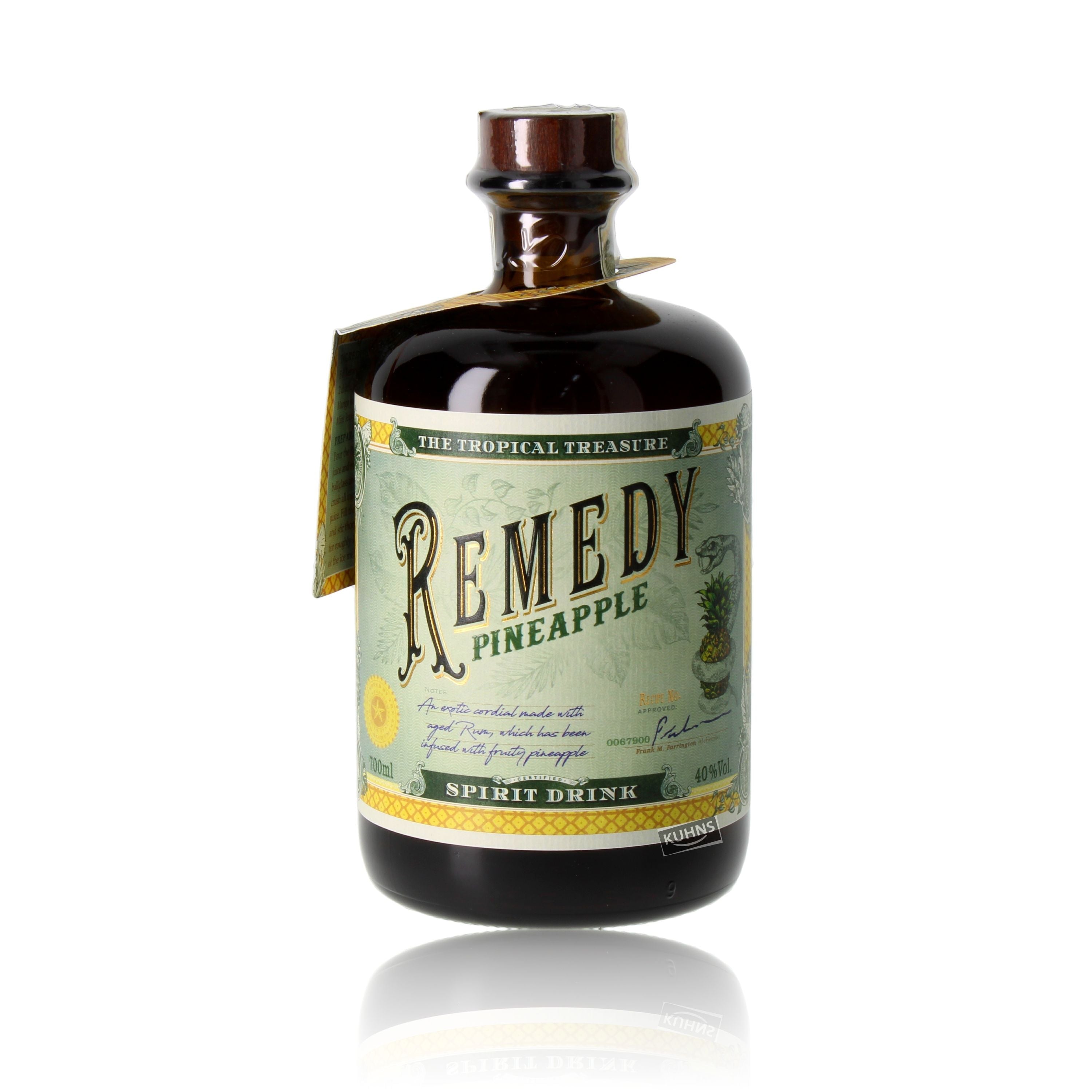 Remedy Ananasrommi 0,7l, alk. 40 tilavuus-%