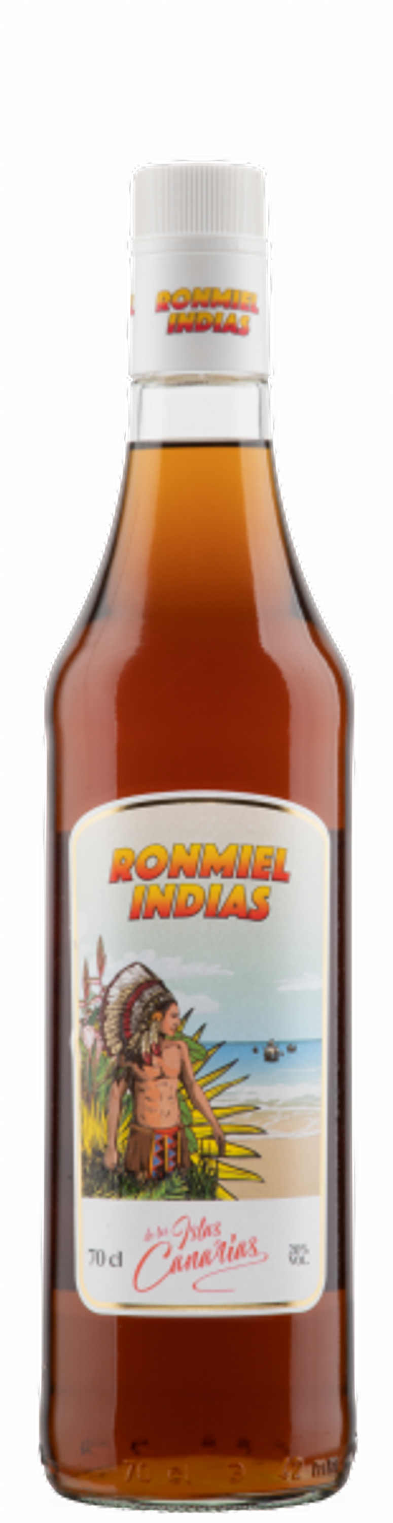 Ronmiel Indias 0,7l, alk. 20 til.-%, Rum-Likör Spanien