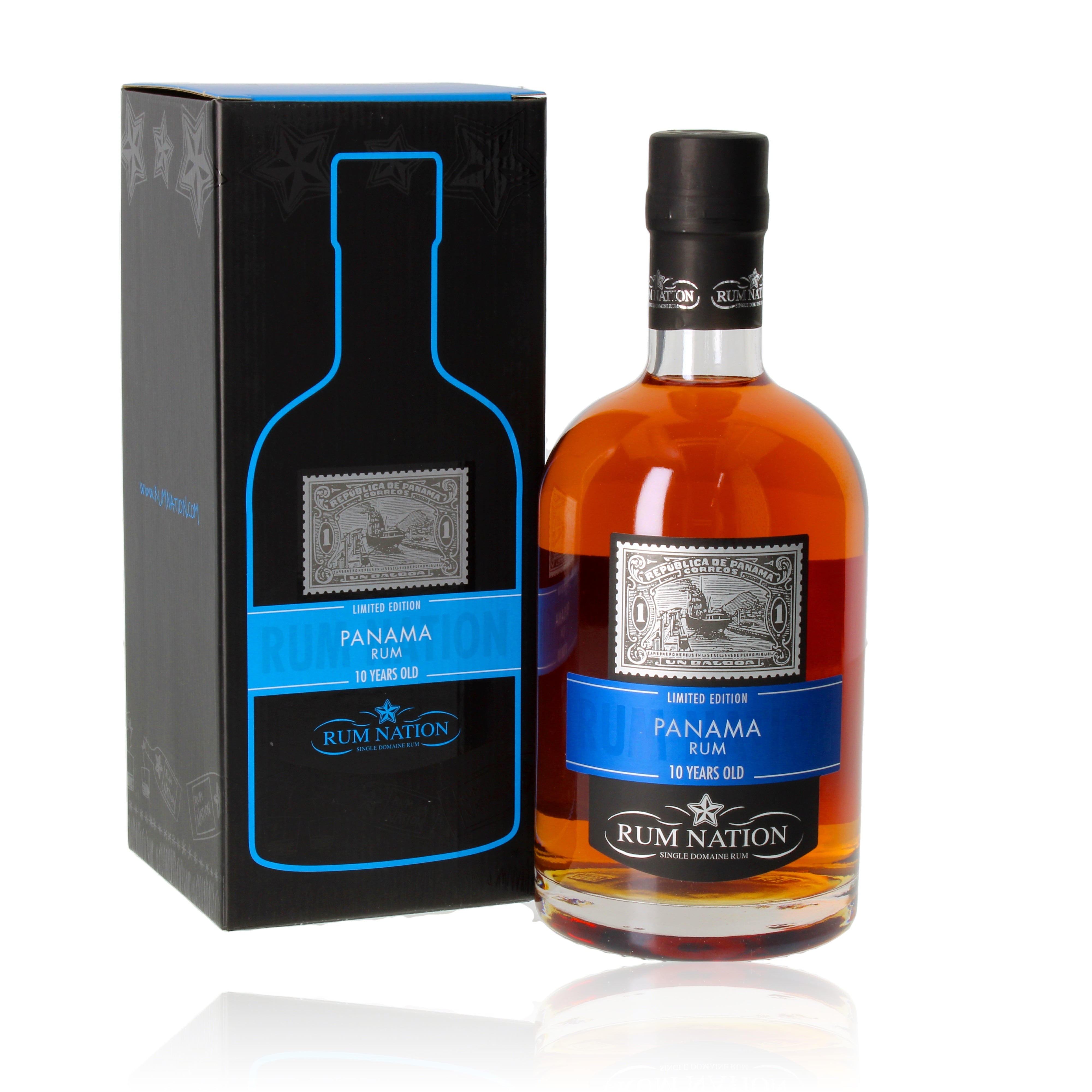 Rum Nation Panama 10 Jahre 0,7l, alk. 40 tilavuus-%