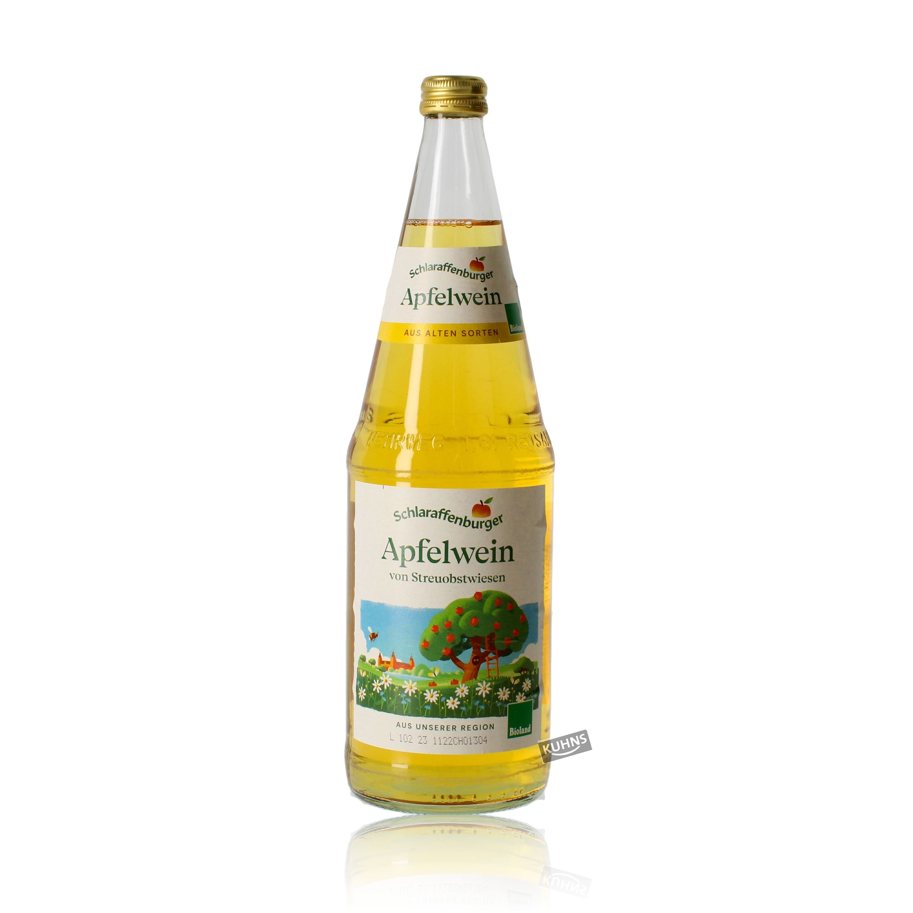 Schlaraffenburger Apfelwein 1,0l, alk. 5,5 tilavuus-%