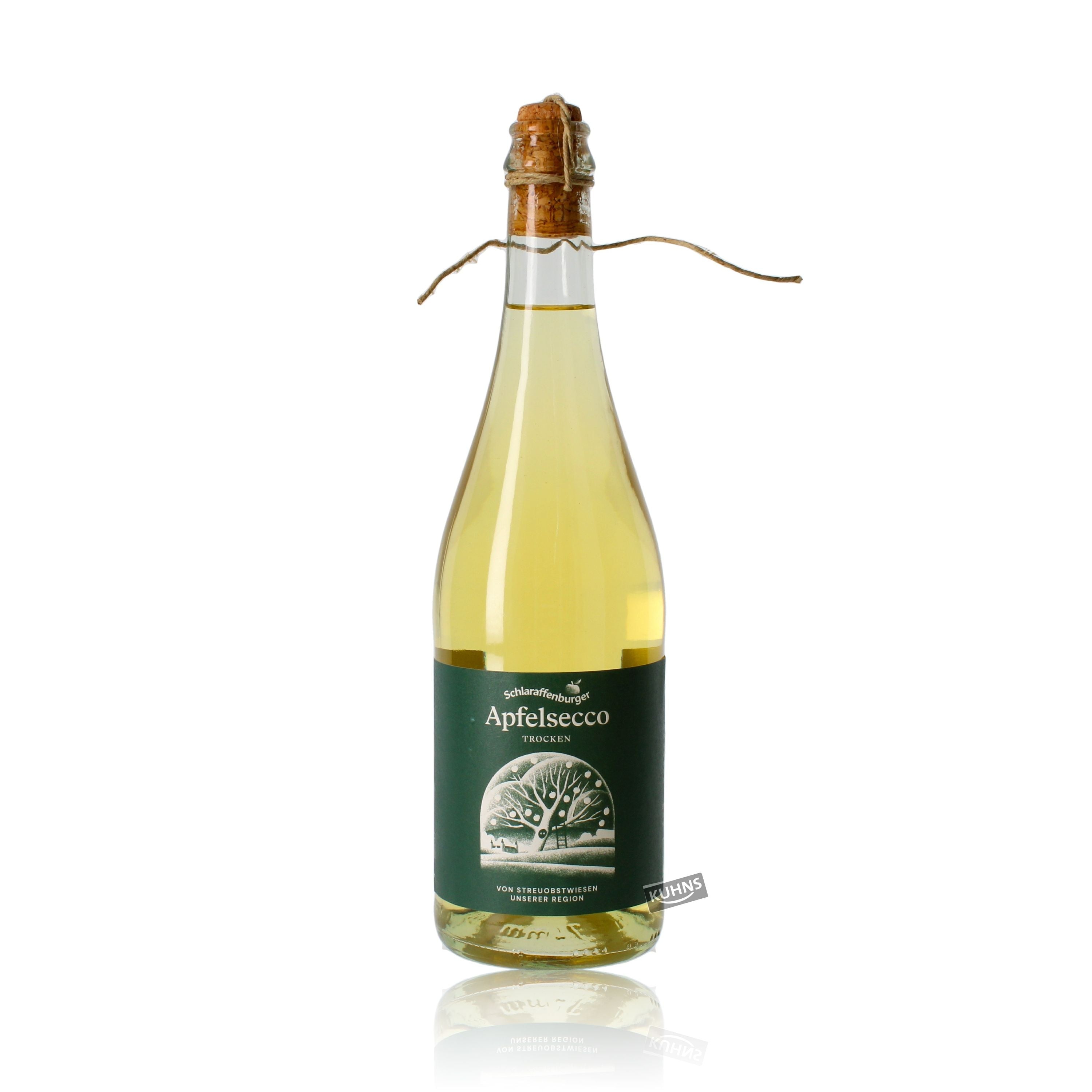 Schlaraffenburger Apfelsecco 0,75l, alk. 10 tilavuus-%