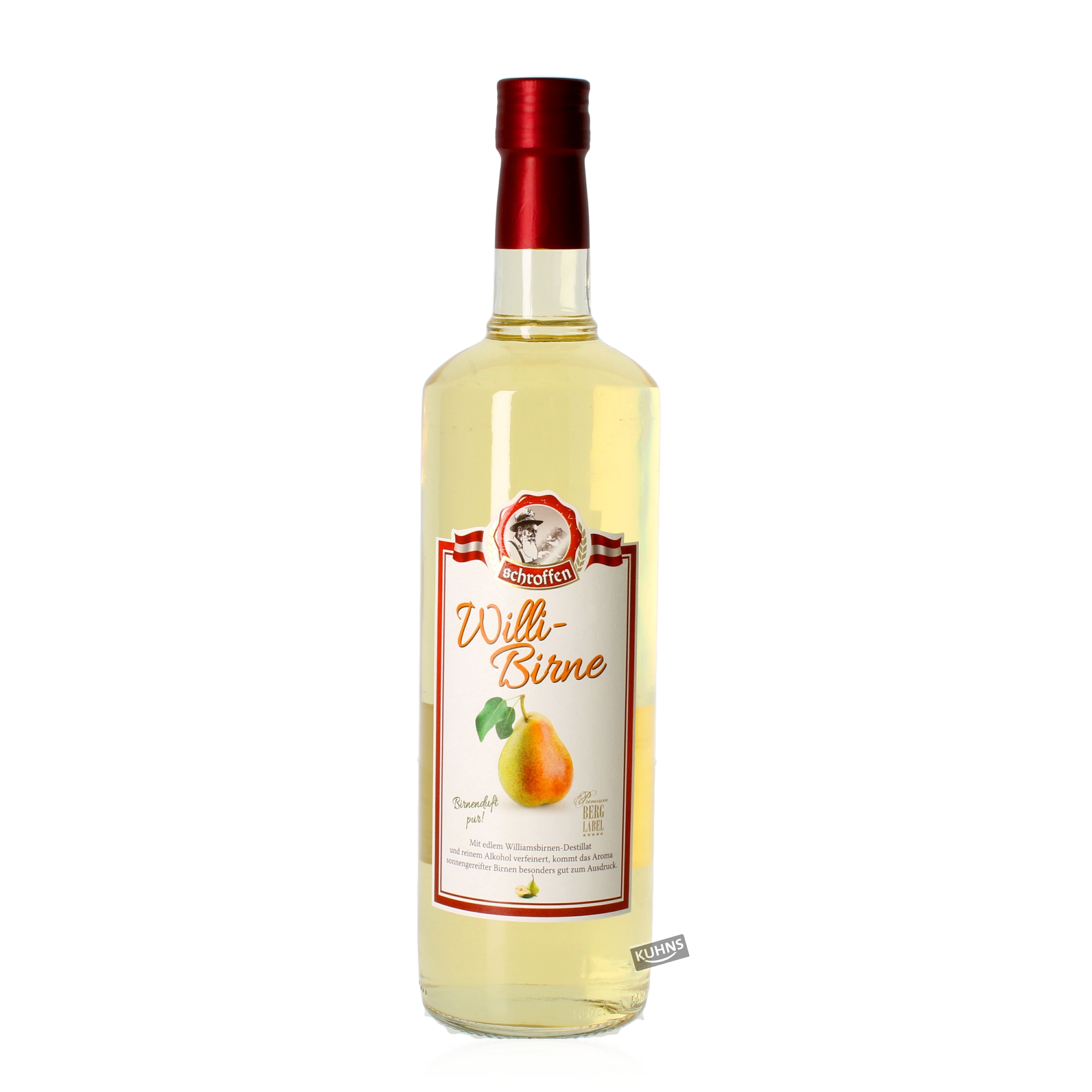 Schroffen Willi-Birne 1,0l, alk. 35 tilavuus-%
