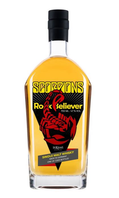 St. Kilian Scorpions Rock Beliver -viski 0,7 l, alkoholia 47 tilavuusprosenttia