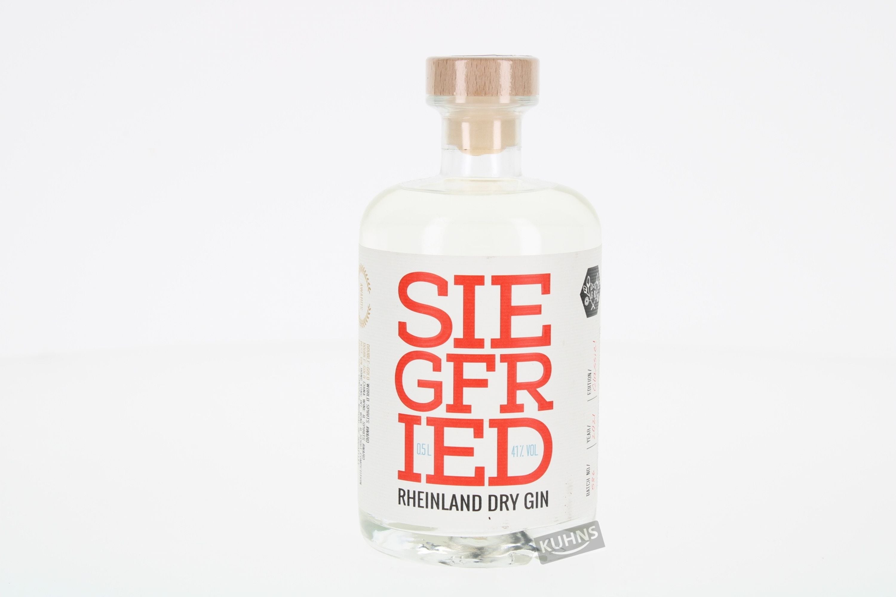 Siegfried Rheinland Dry Gin 0,5 l, alkoholia 41 %