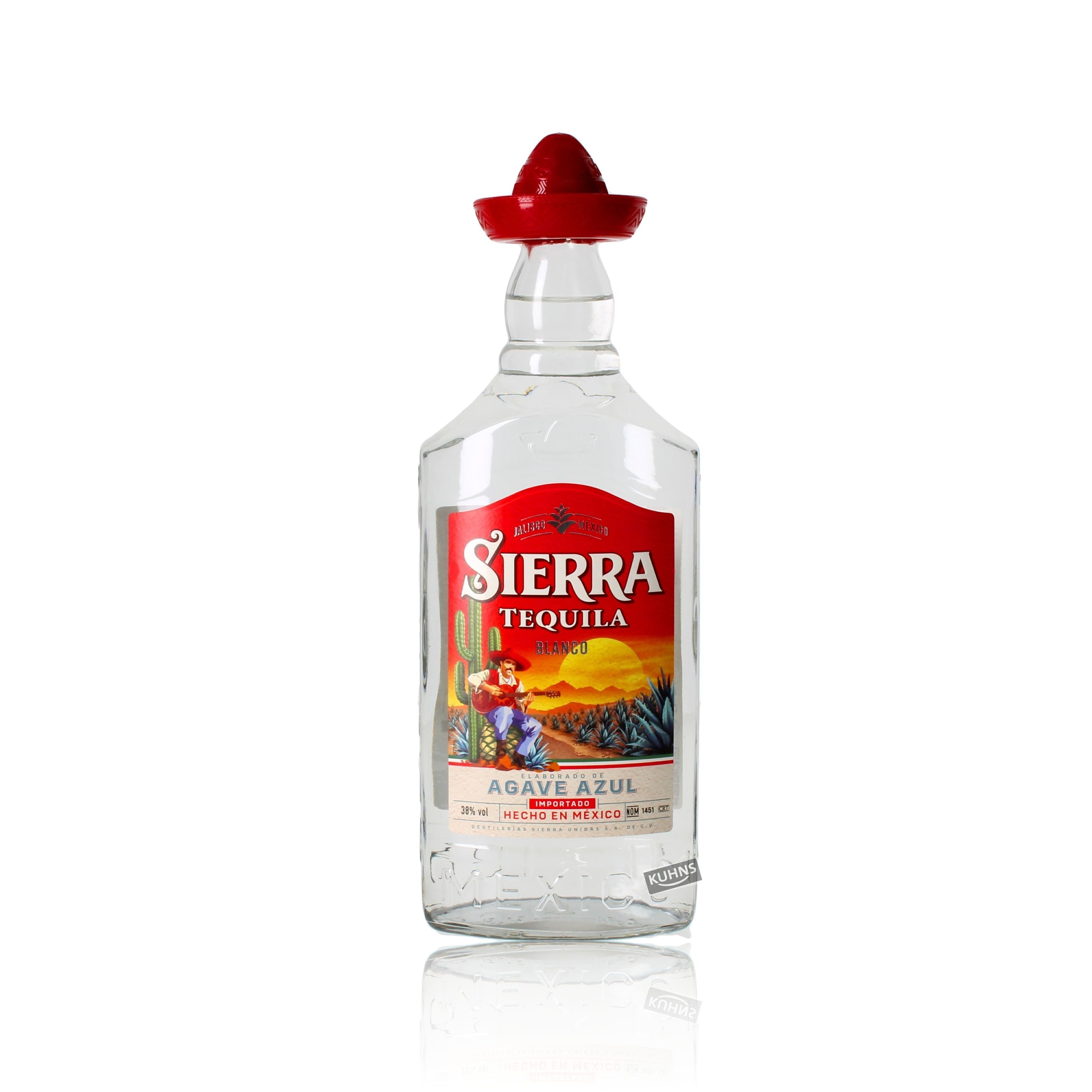 Sierra Blanco 0,7l, alk. 38 til.-%, Tequila Mexico