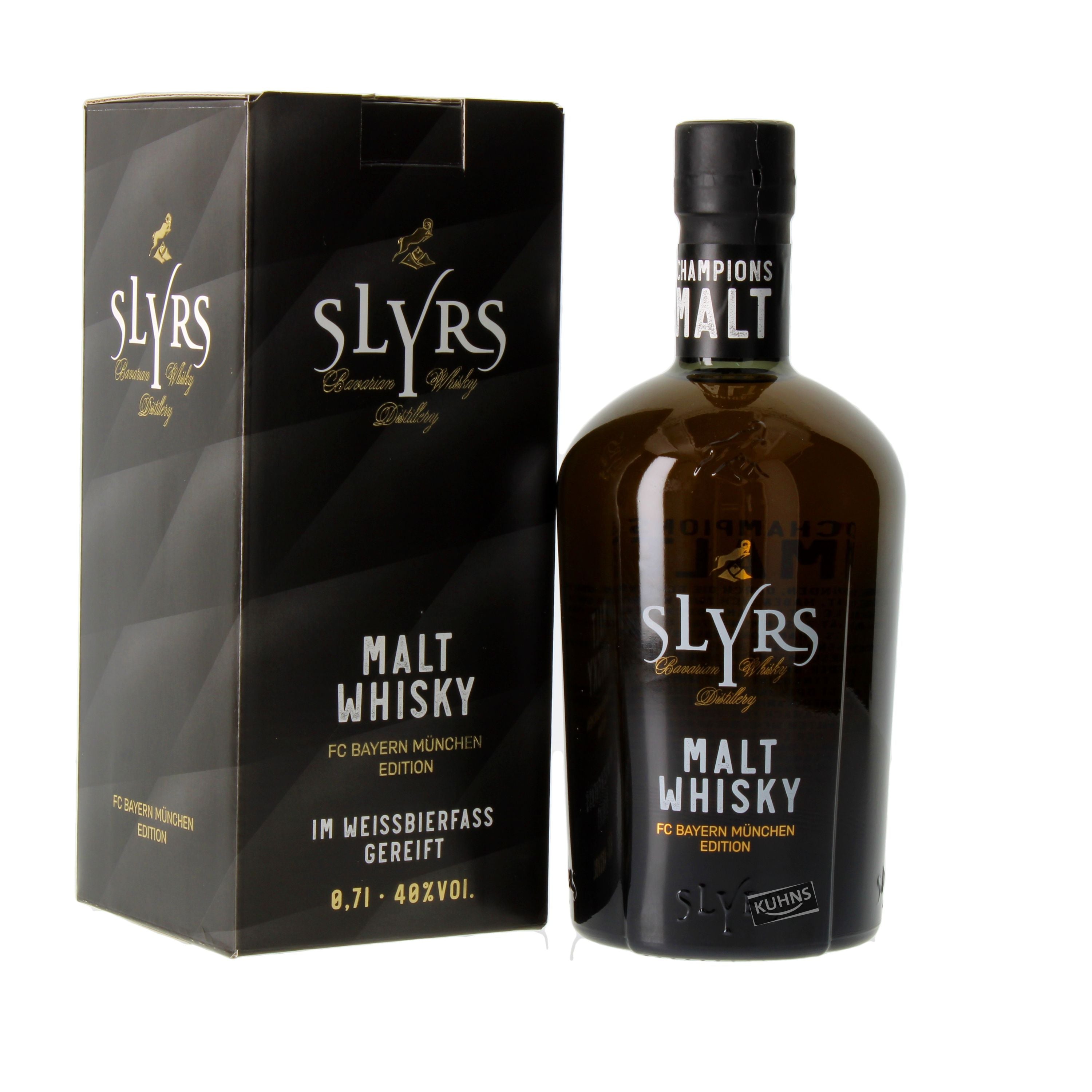 Slyrs Champions Malt FC Bayern München 0,7l, alk. 40 tilavuus-%