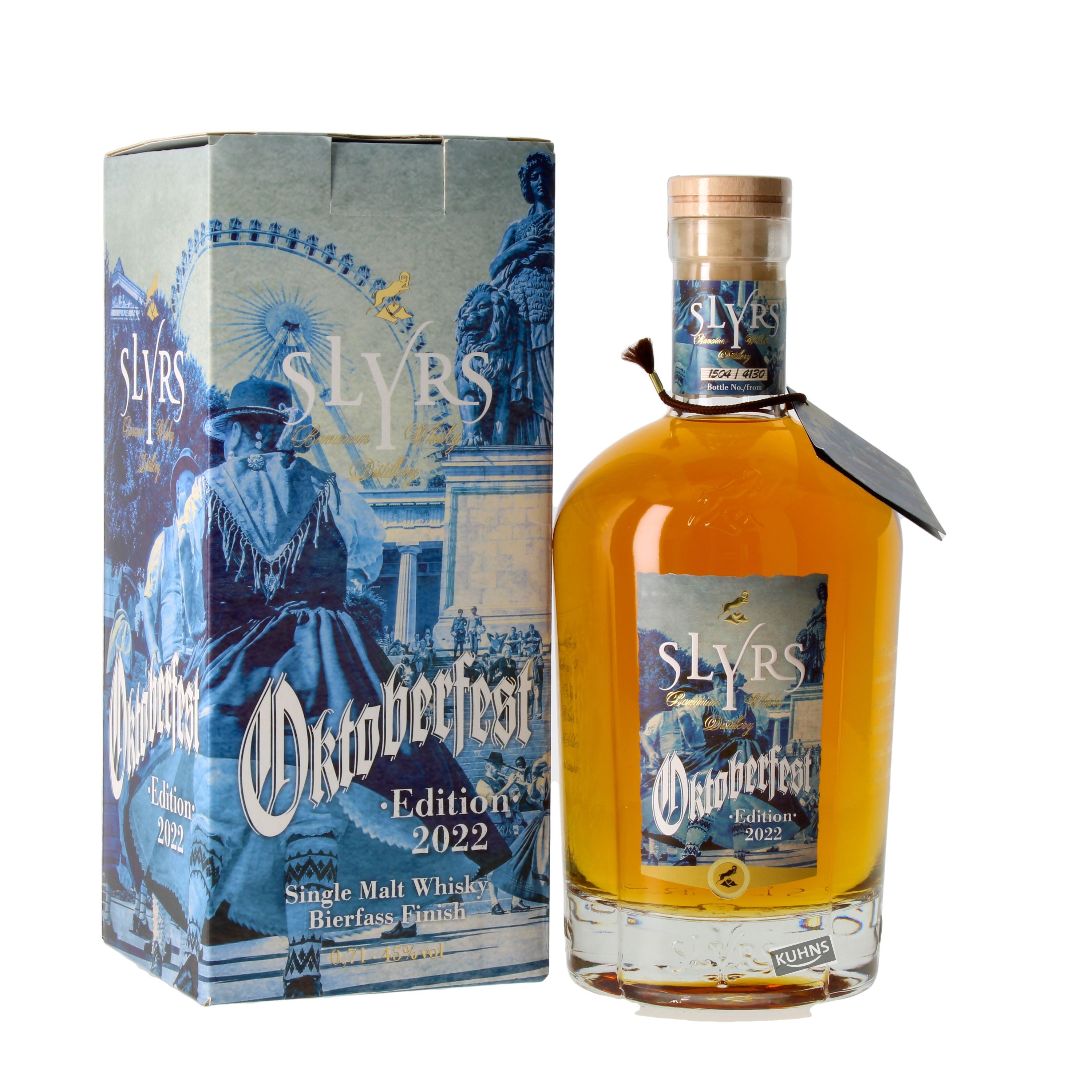 Slyrs Oktoberfest Edition 2022 Single Malt 0,7l, alk. 45 tilavuus-%
