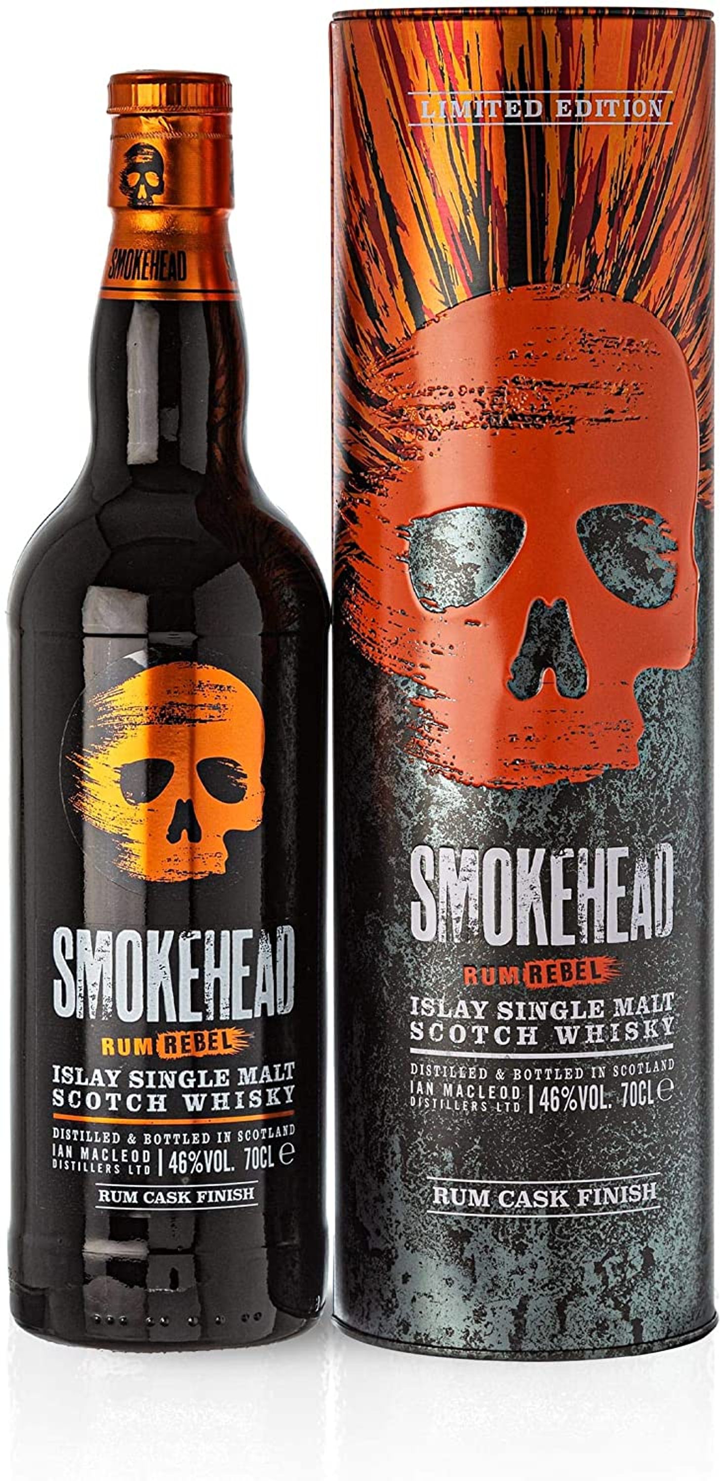 Smokehead Rum Rebel 0,7l, alk. 46 tilavuus-%