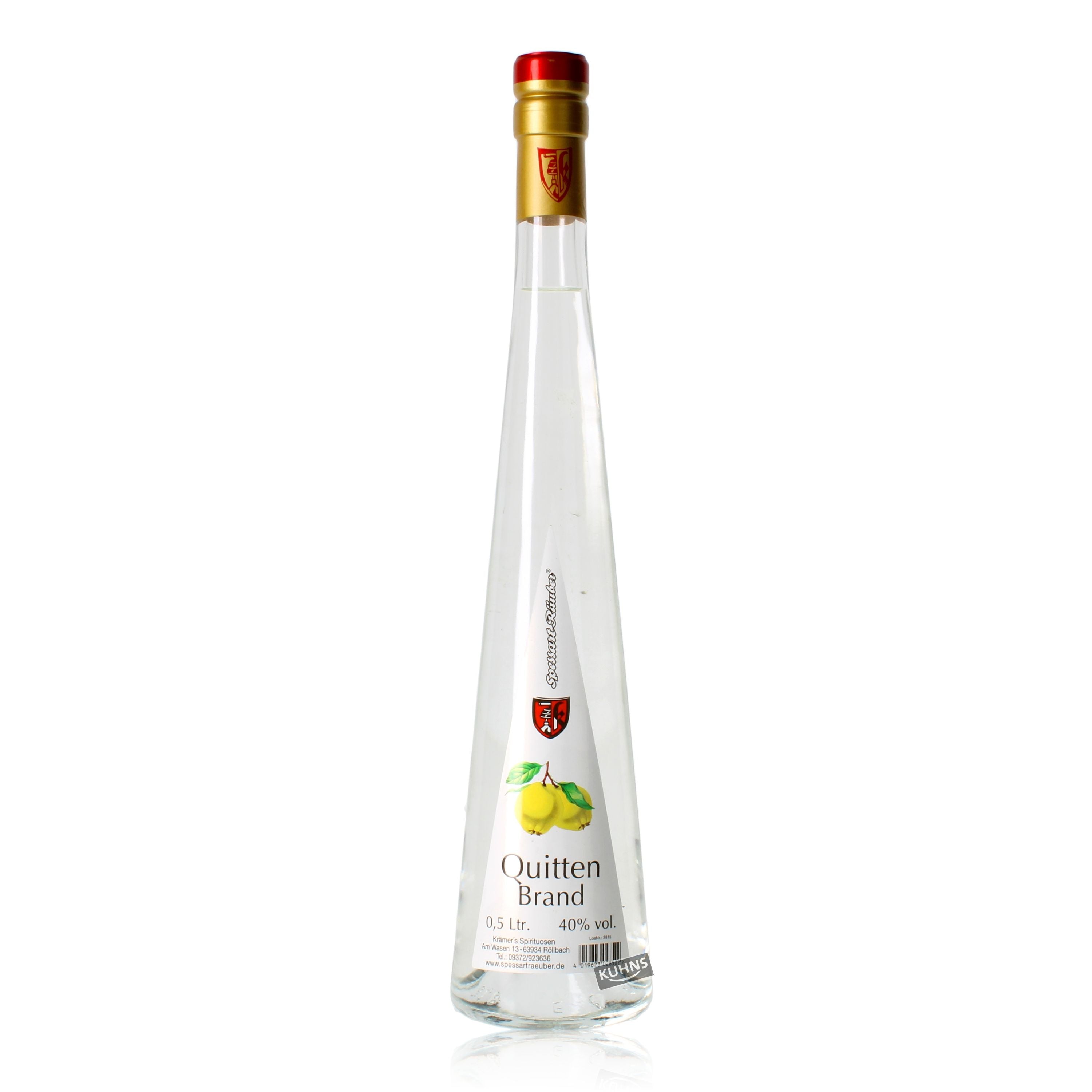 Spessart Räuber Quittenbrand 0,5l, alk. 40 tilavuus-%