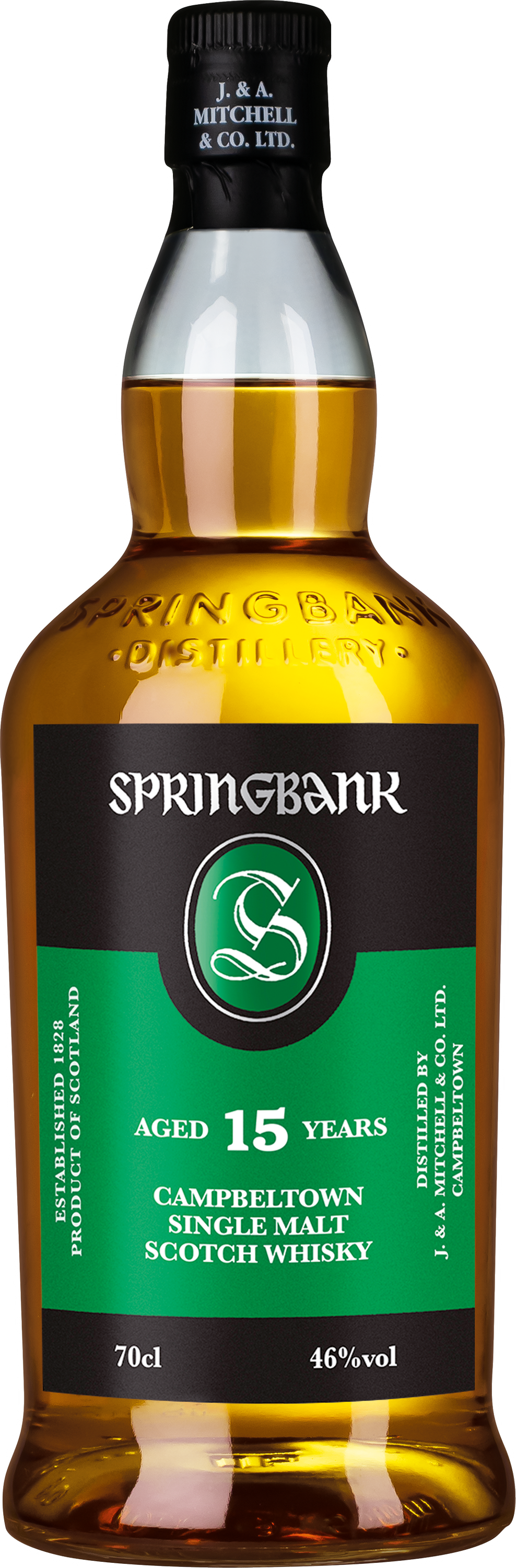 Springbank 15 years 0.7l, alc. 46 Vol.-%
