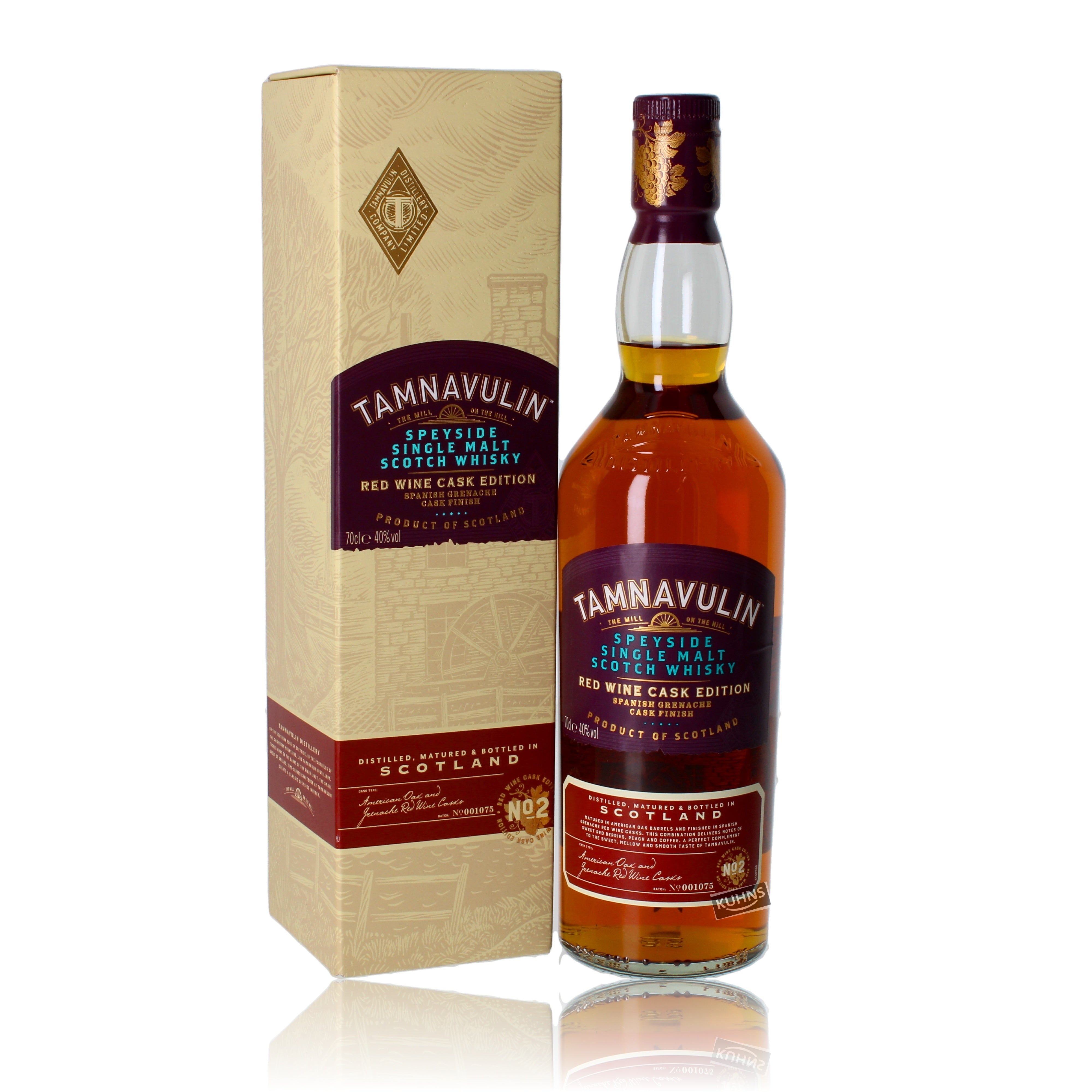 Tamnavulin Red Wine Cask Edition 0,7l, alk. 40 tilavuus-%