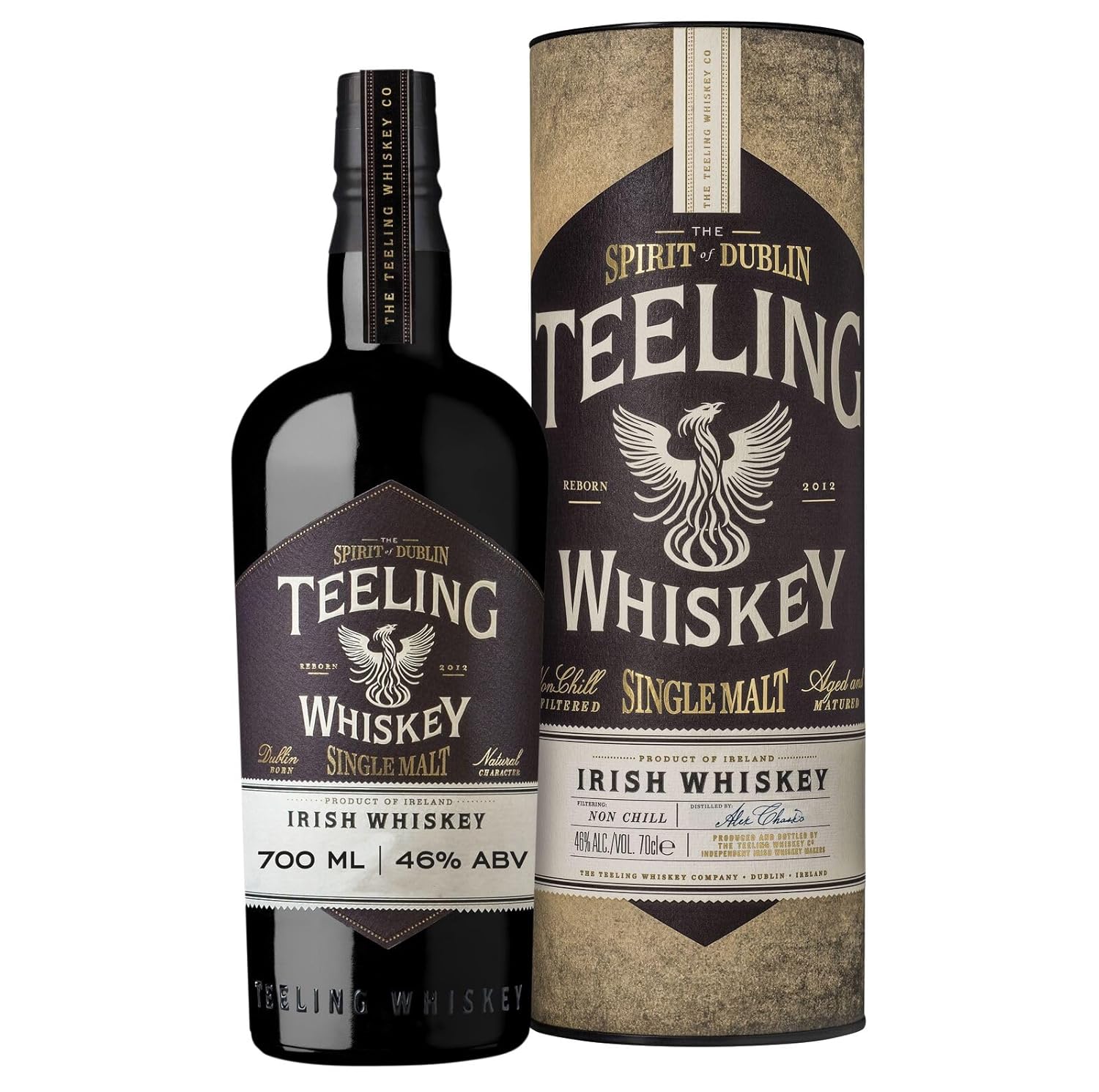 Teeling Single Malt Irish Whiskey 0,7l, alc. 46 Vol.-%