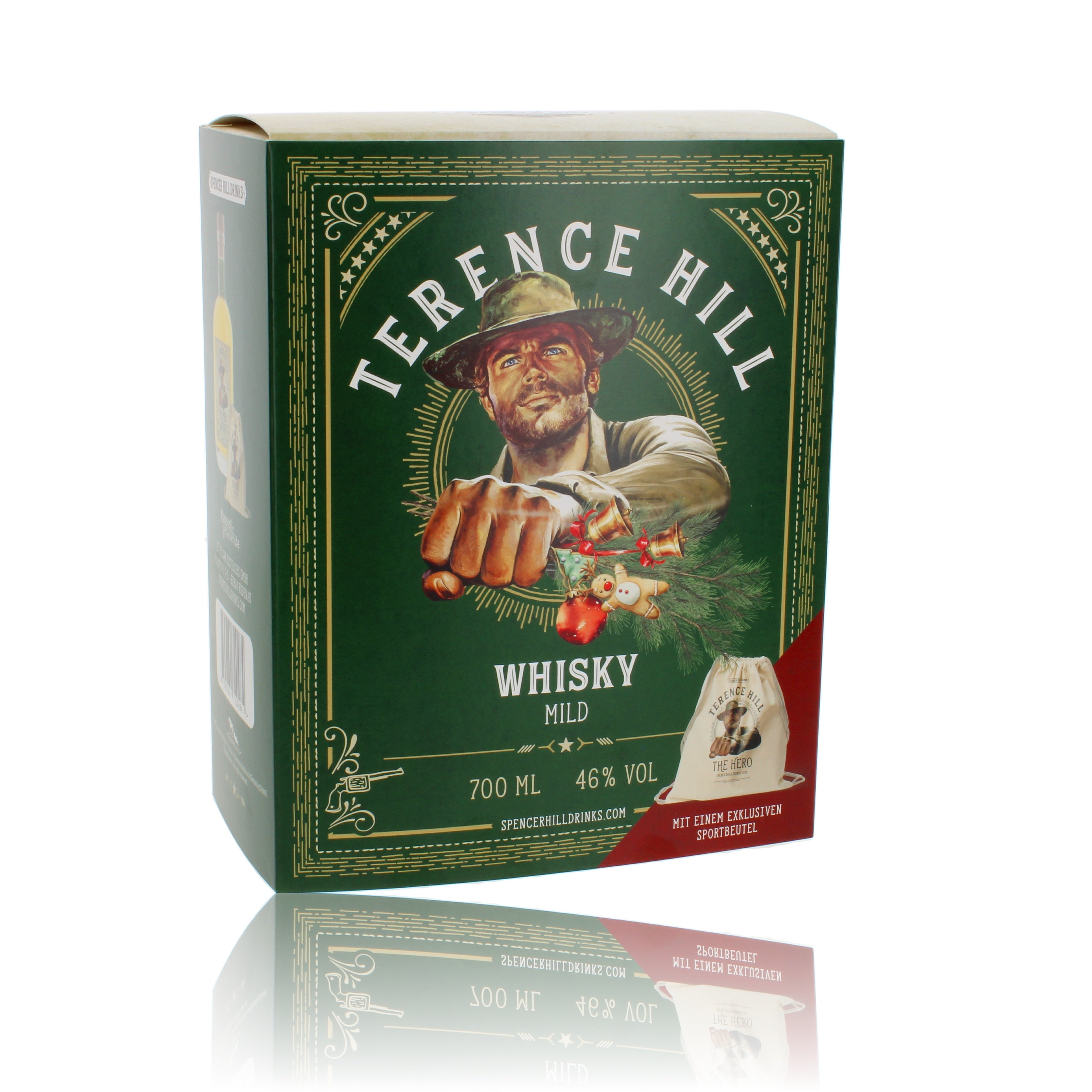 St. Kilian Terence Hill Whiskey gift set, 0.7l, alc. 46% by volume