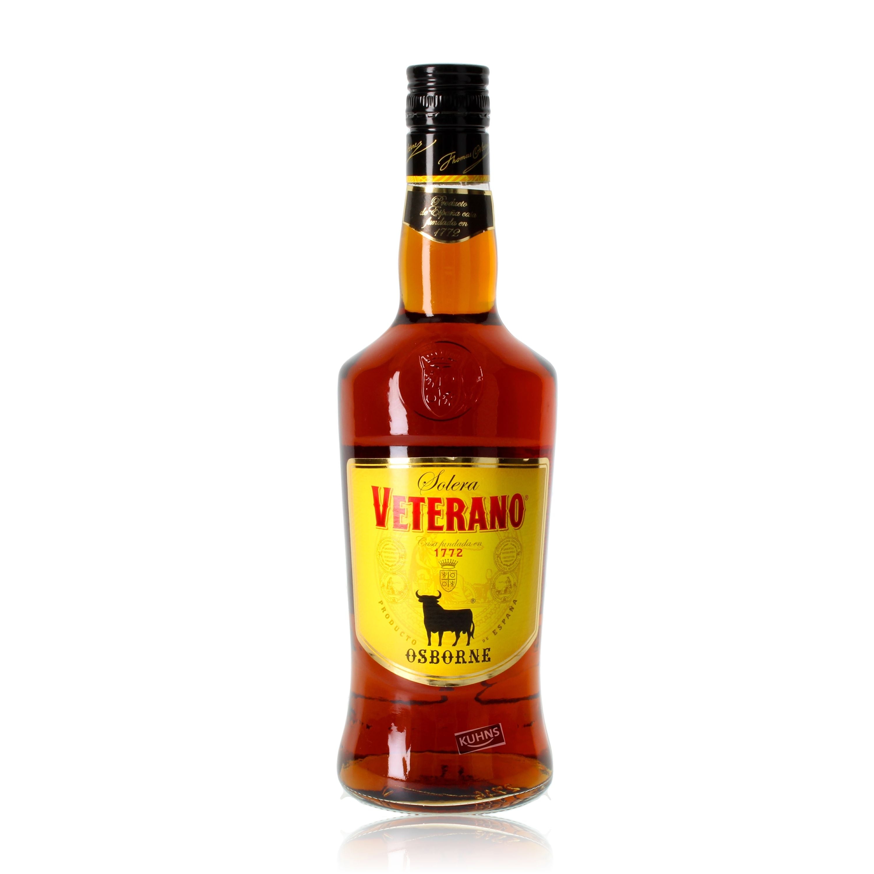 Osborne Veterano 0,7 l alkoholia 30 %, brandy, Espanja