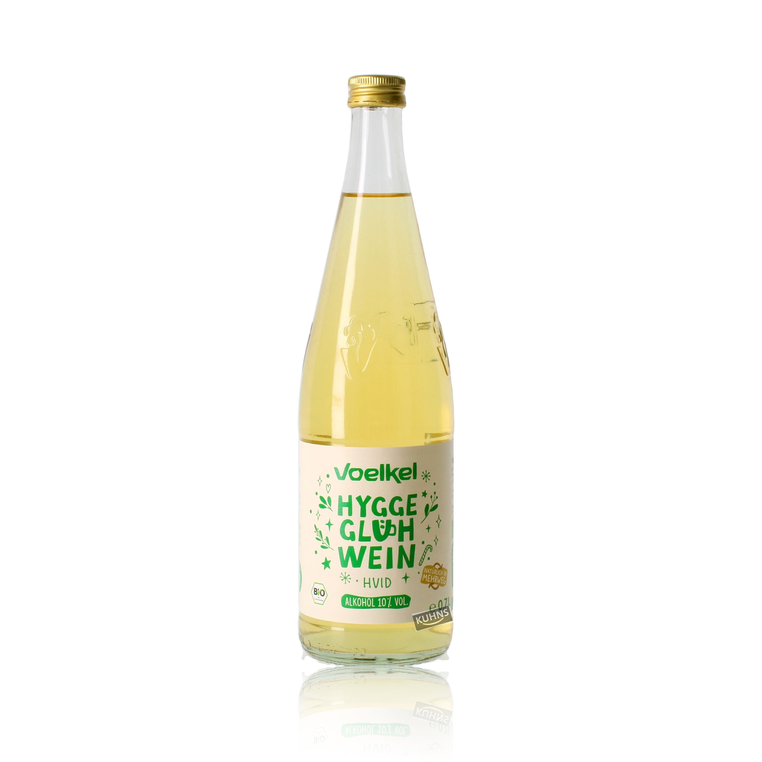Voelkel Hygge Glühwein Weiß 0,7l, alc. 10 Vol.-%, Glühwein Deutschland