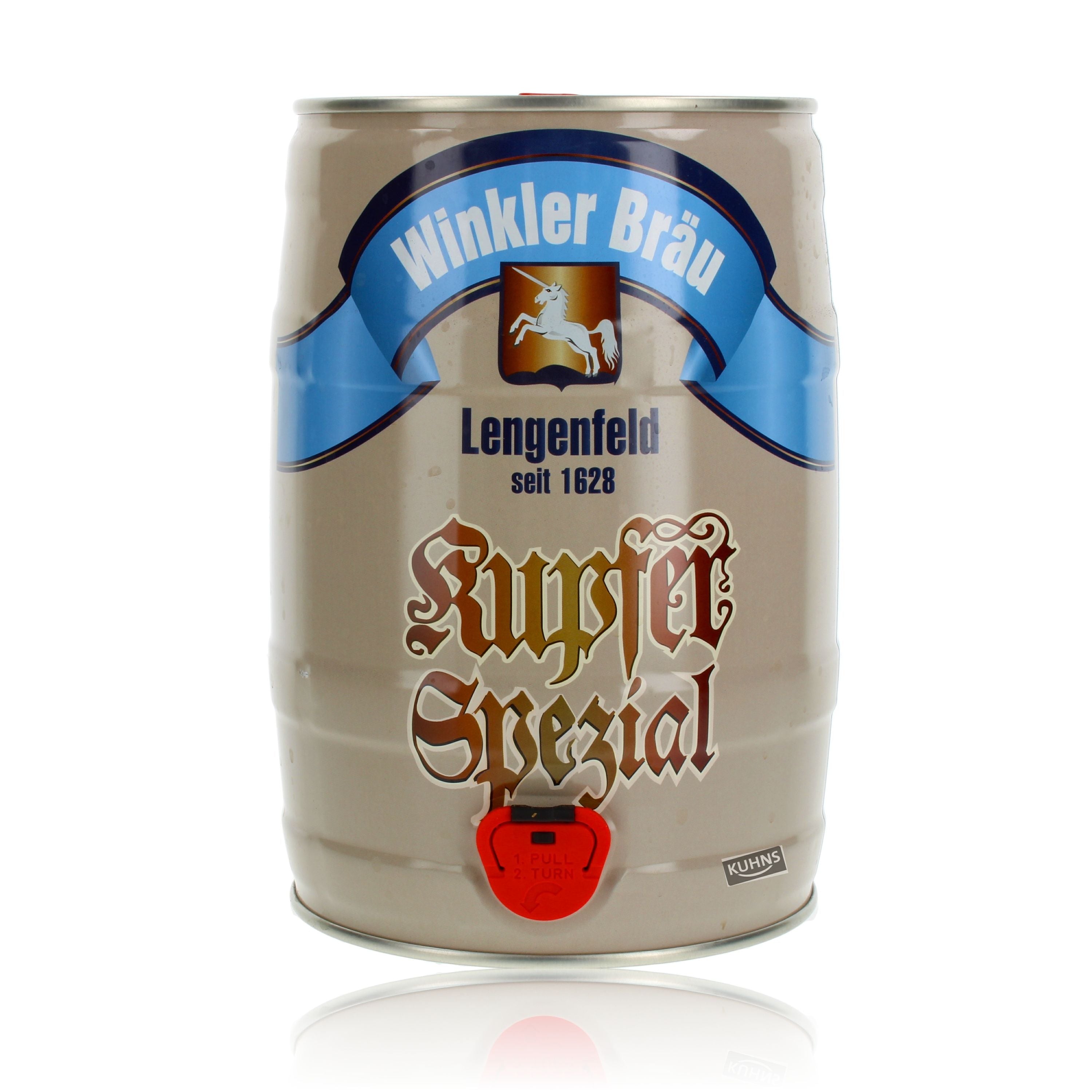 Winkler Bräu Kupfer Spezial Partyfass 5,0l, alk. 5,5 tilavuus-%