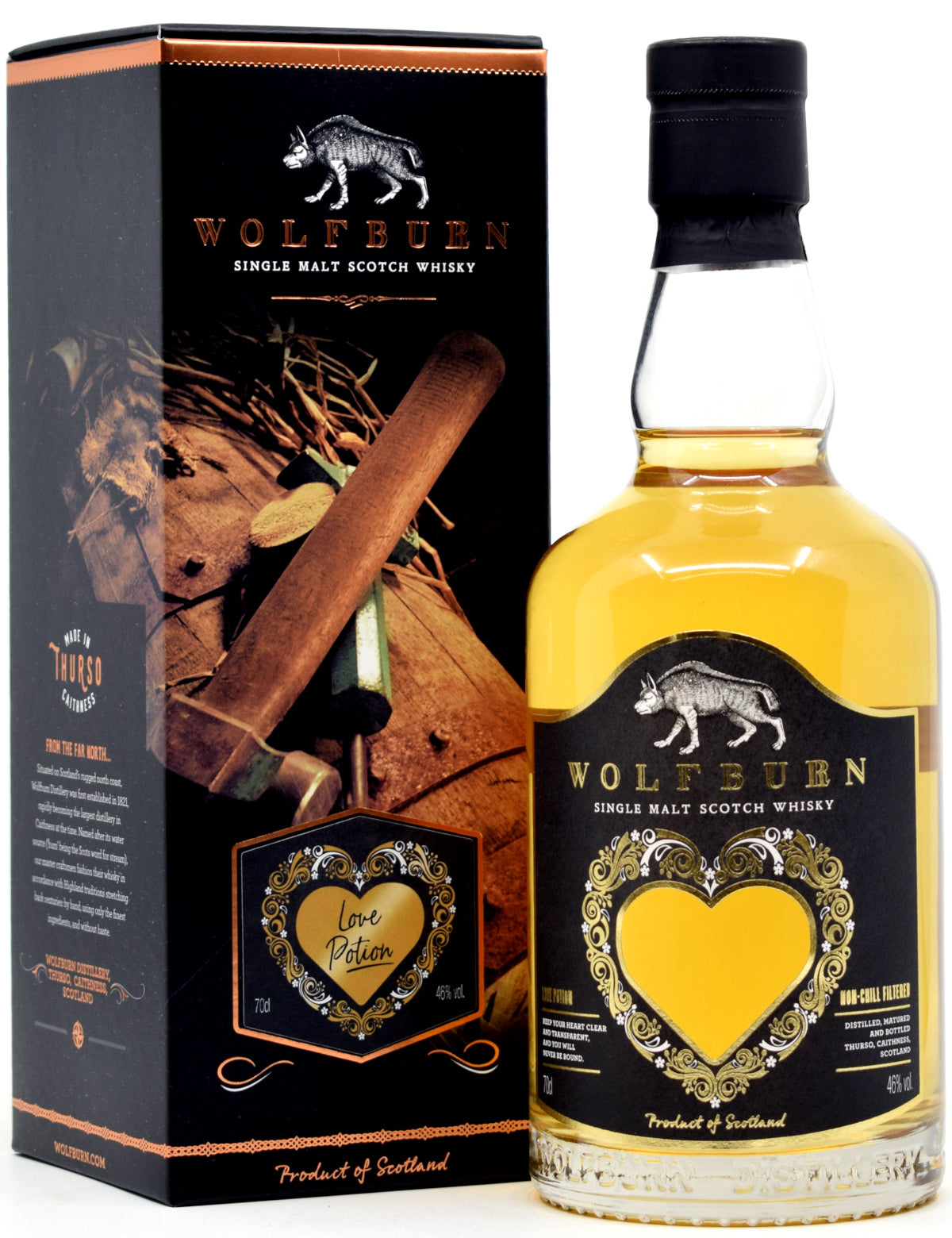 Wolfburn Love Potion 0.7l, alc. 46% by volume