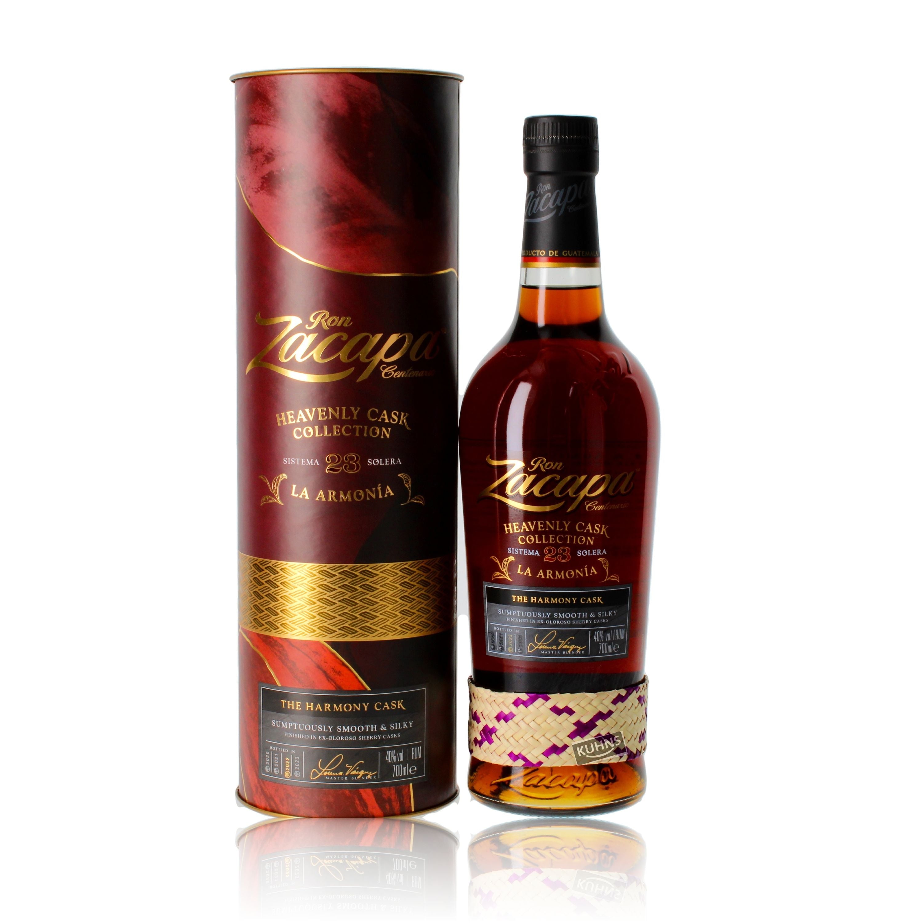 Ron Zacapa 23 La Armonia The Harmony Cask 0,7 l, alkoholia 40 tilavuusprosenttia