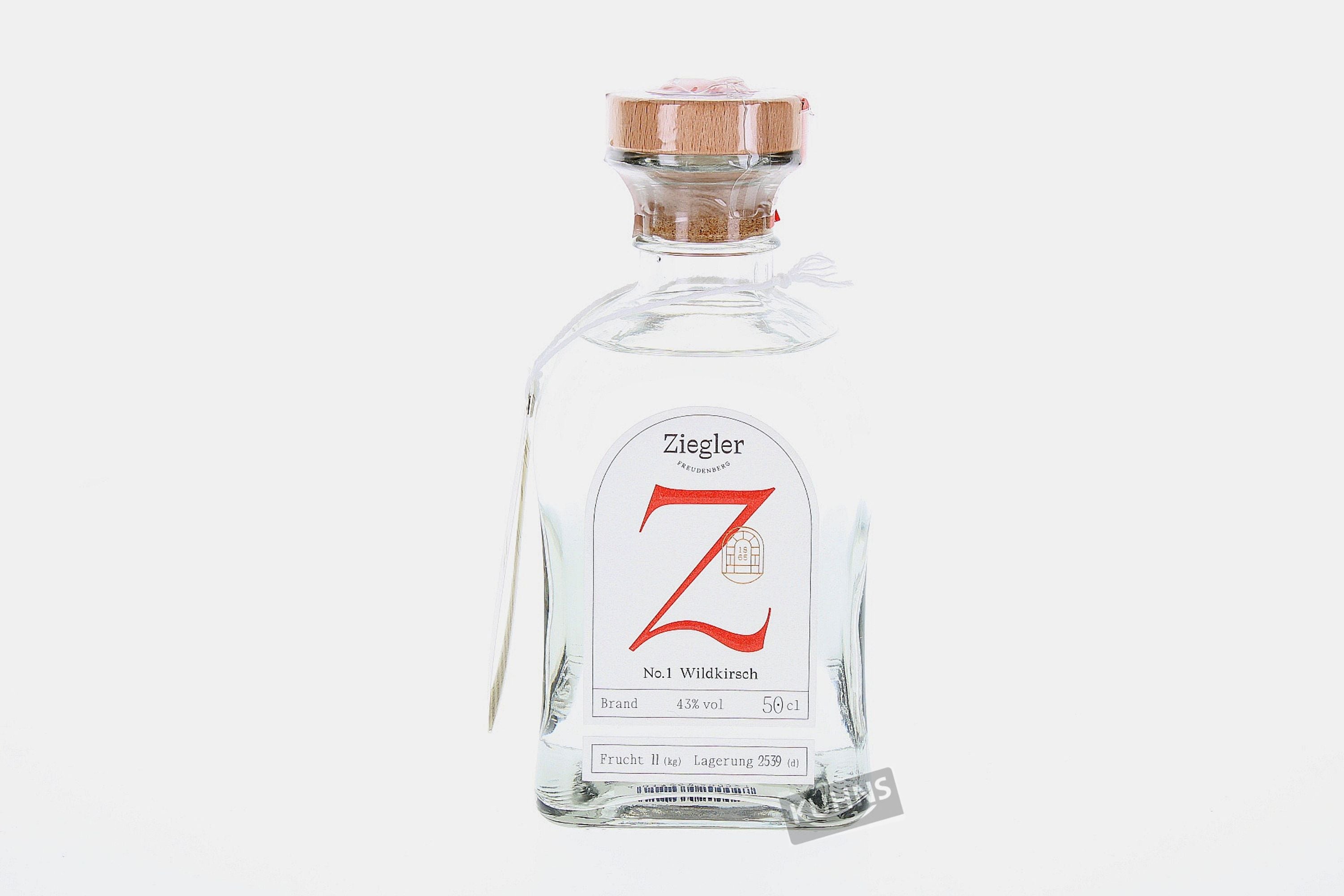Ziegler No.1 Wildkirsch 0,5l, alk. 43 tilavuus-%