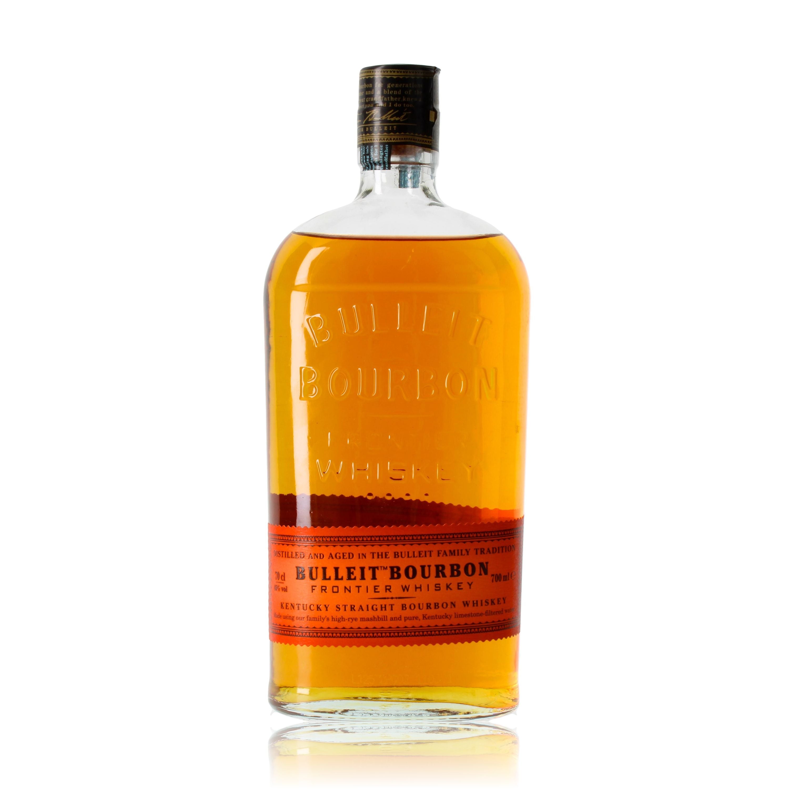 Bulleit Bourbon Straight Bourbon Whisky 0,7l, alk. 45 tilavuus-%