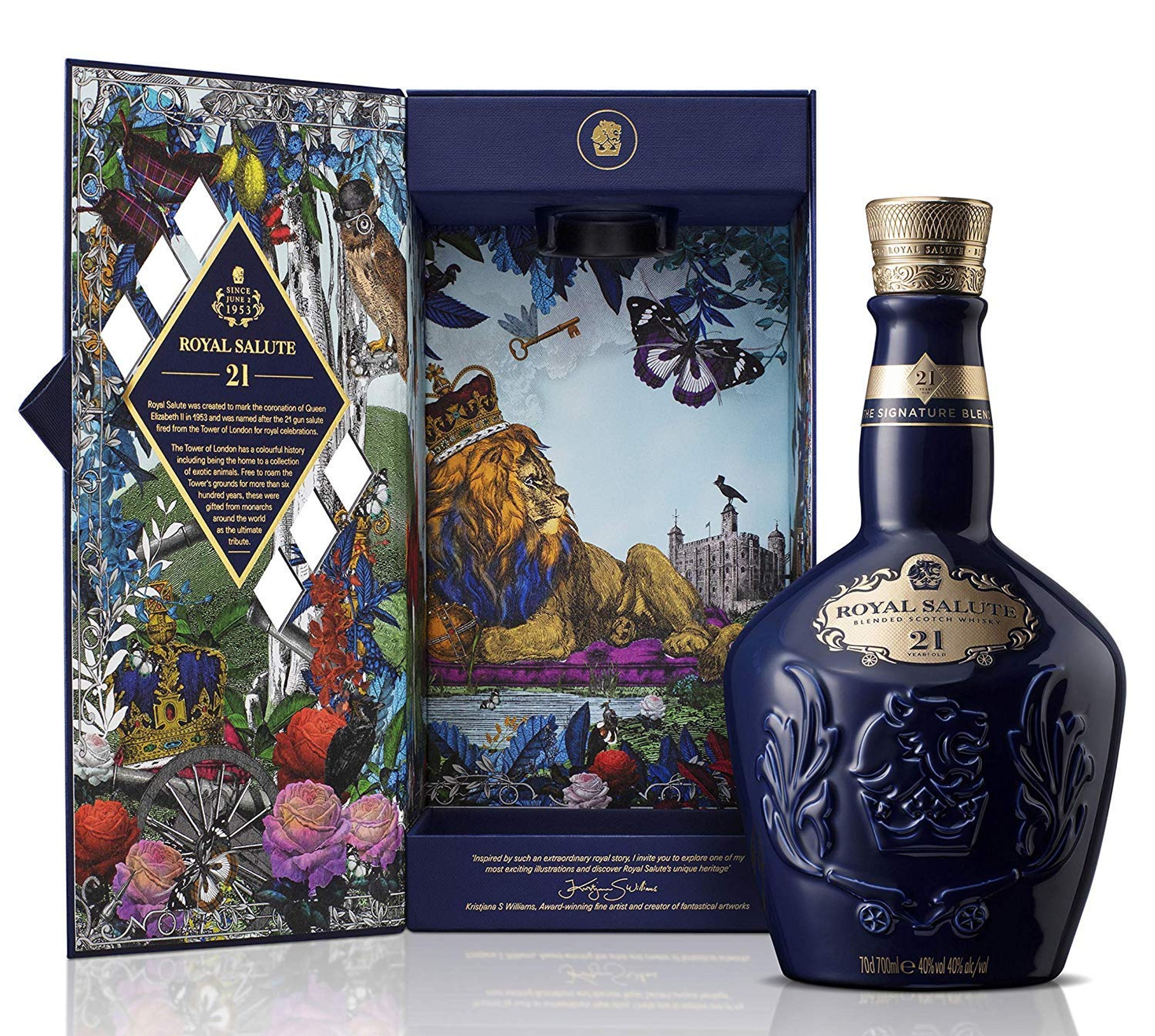 Chivas Regal 21 Jahre Royal Salute 0,7l, alk. 40 tilavuus-%