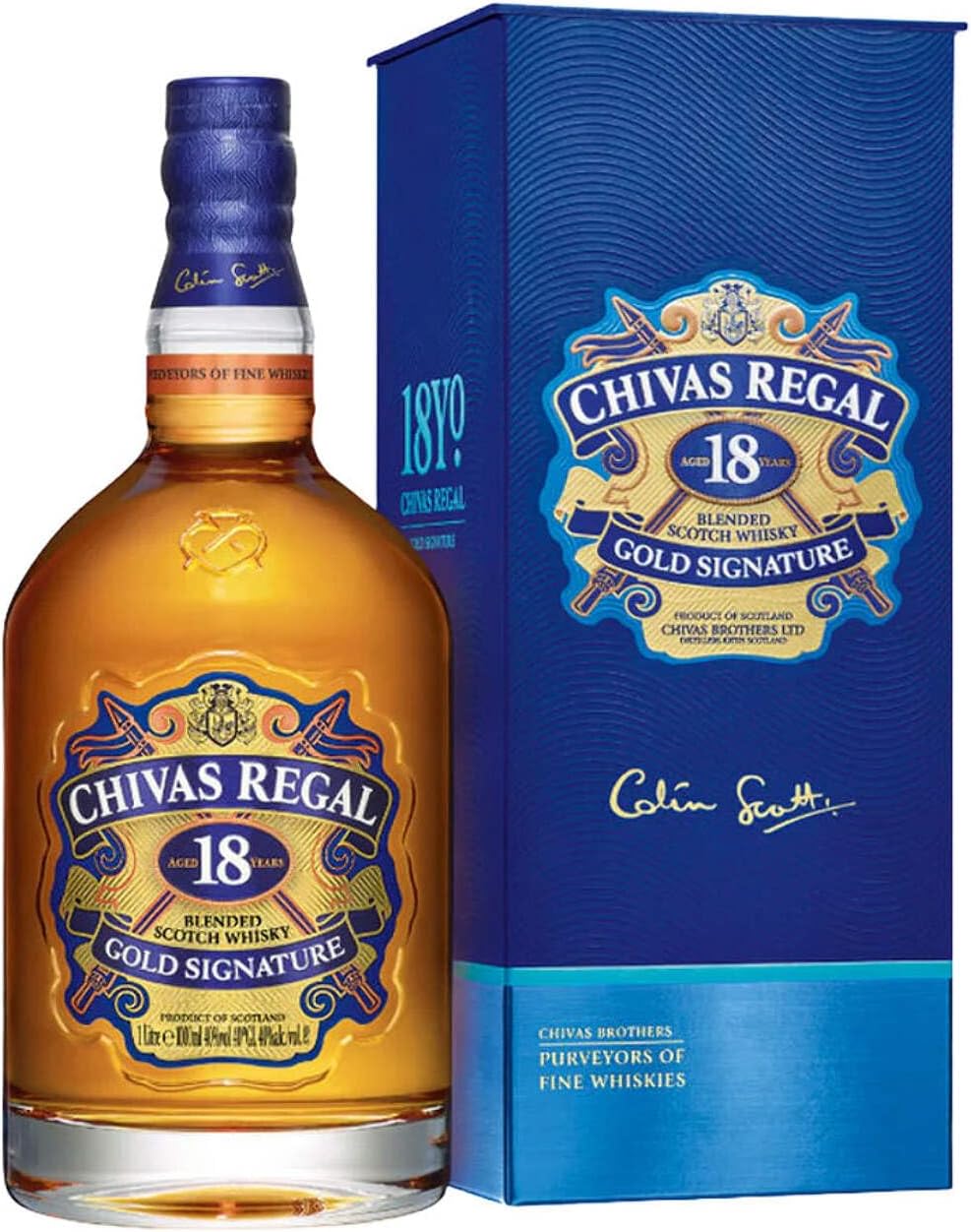 Chivas Regal 18 Jahre 0,7l, alk. 40 tilavuus-%