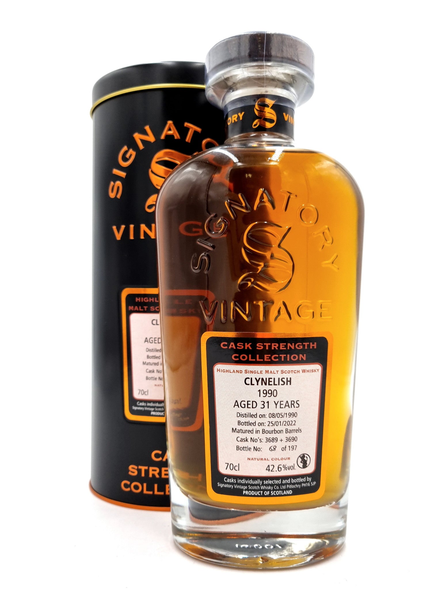 Clynelish 1990 31 Years Signatory 0.7l alc. 42.6 Vol.-%